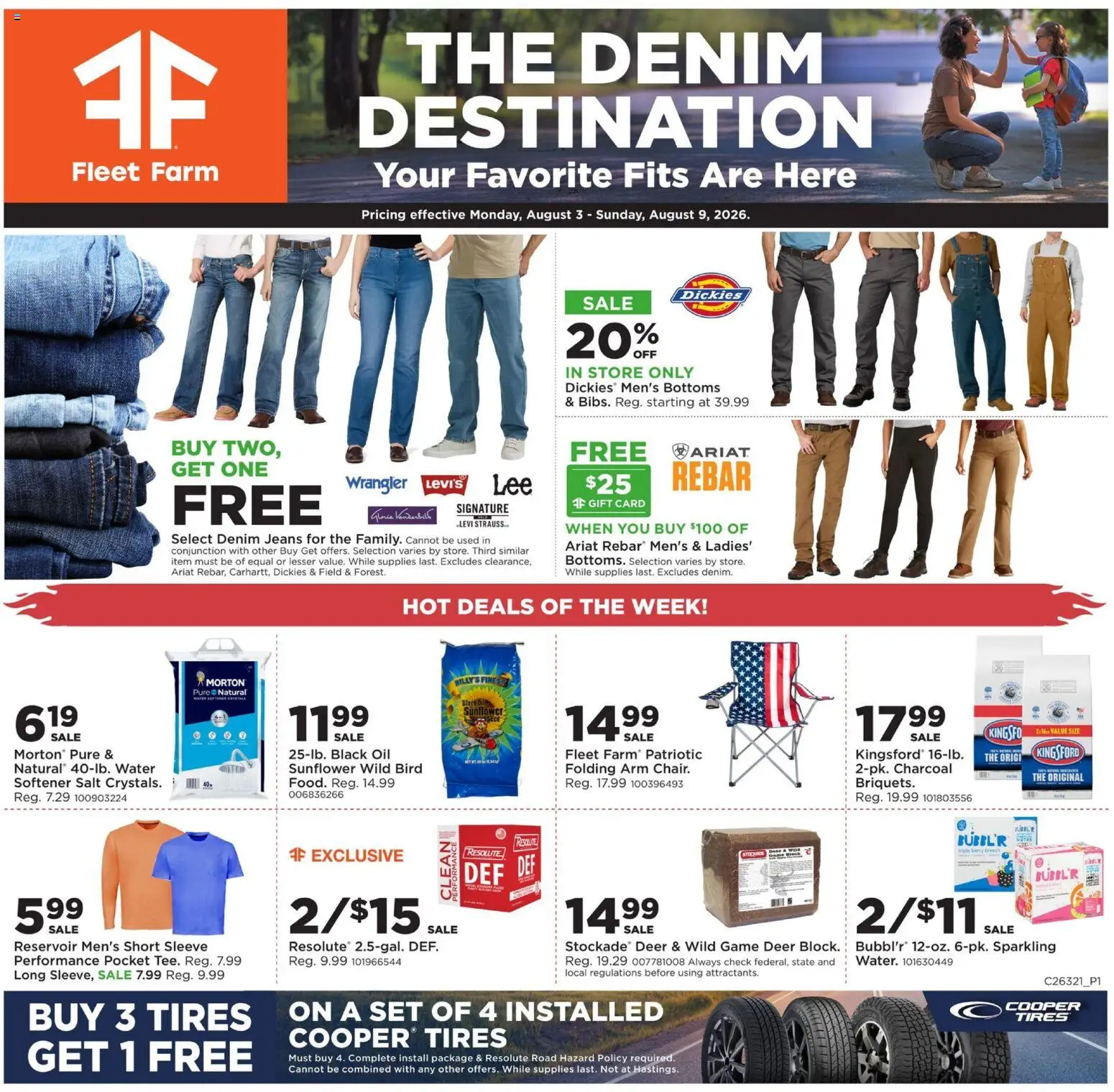 Ad Preview of Mills Fleet Farm Mills Fleet Farm Weekly Ad from 08/03/2026