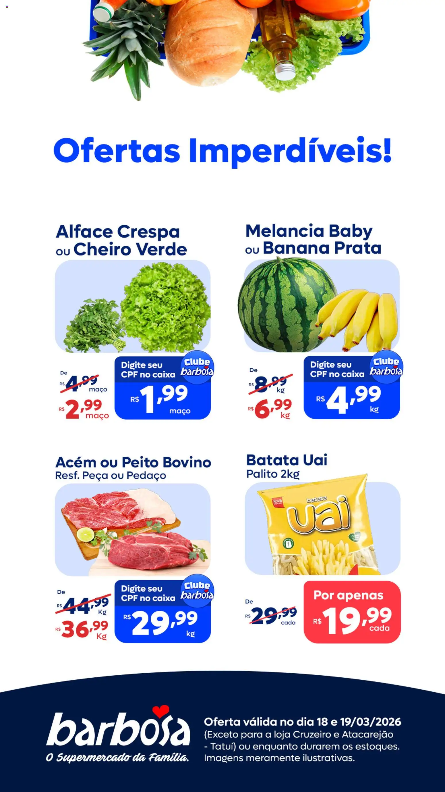 Barbosa Supermercados Barbosa Supermercados ofertas Imperdíveis