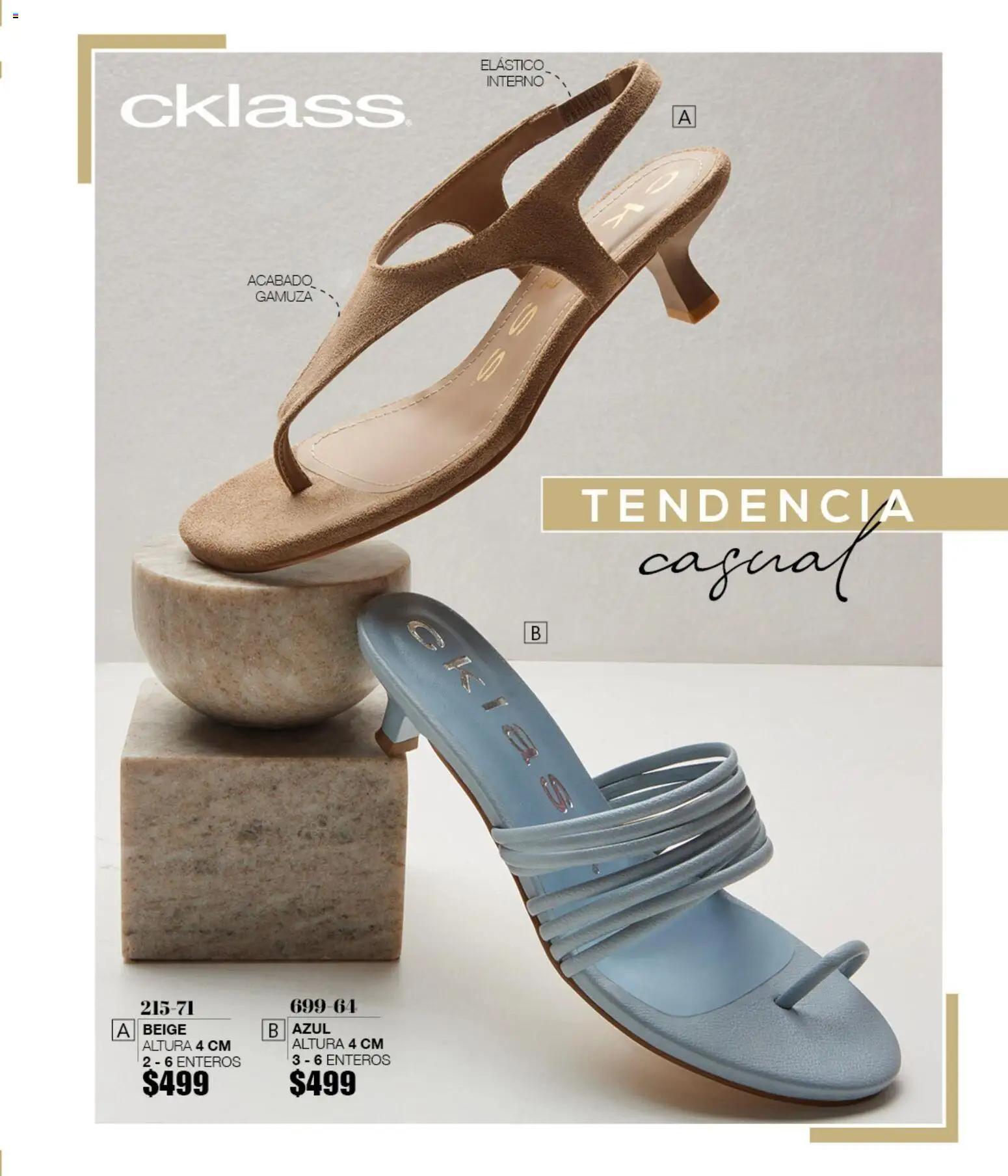 Vista previa las ofertas de la tienda Cklass - Cklass catálogo Sandalias desde el 08/07/2026 
