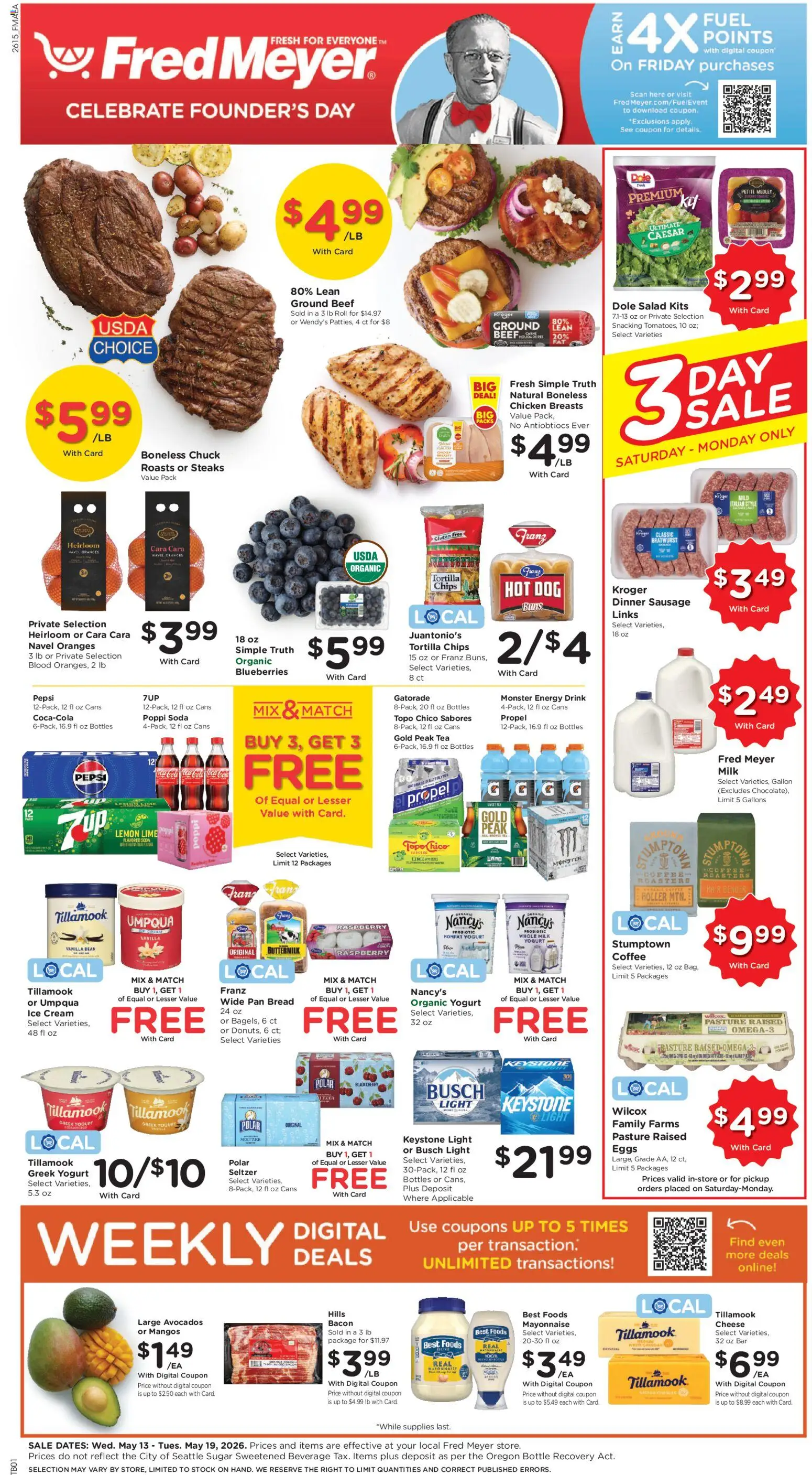 Ad Preview of Fred Meyer Fred Meyer Weekly Ad from 05/13/2026