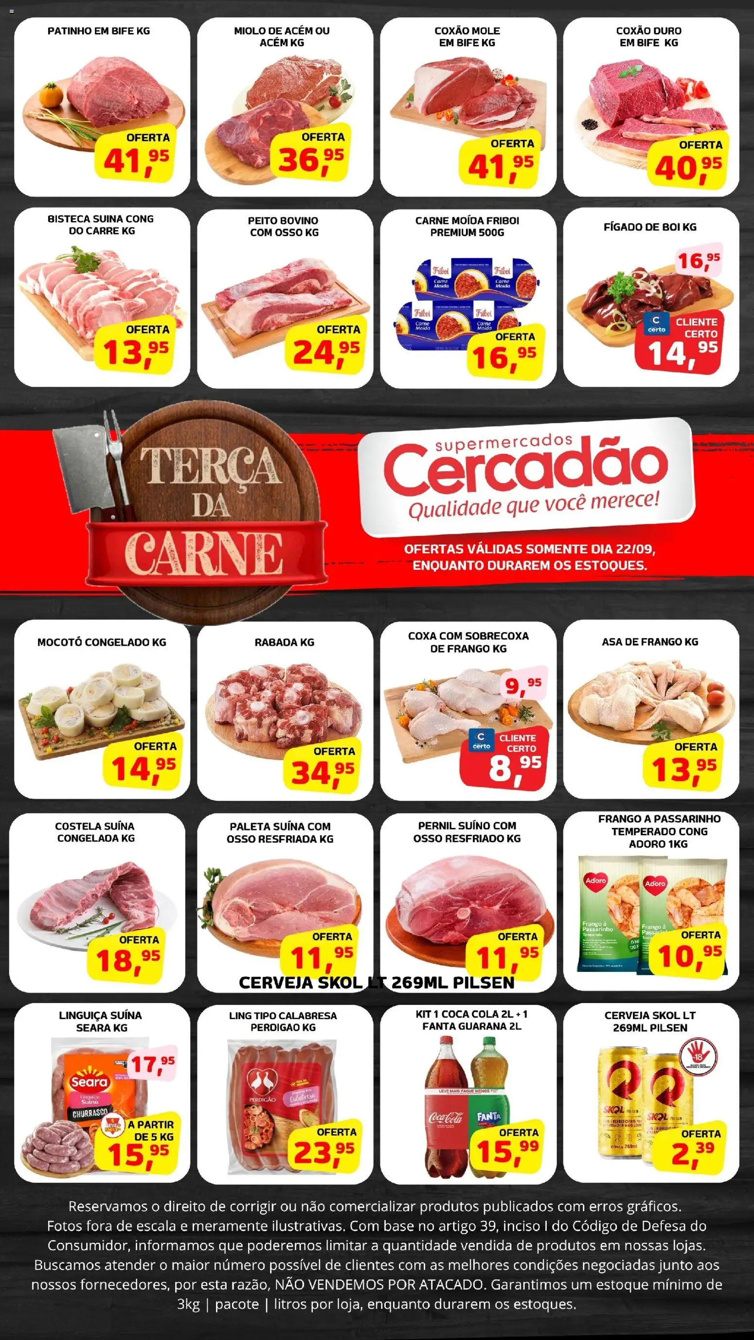 Ofertas Cercadão até 22/09/2026. - Página 1