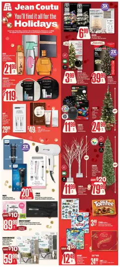 Un aperçu du dépliant Jean Coutu flyer - Holiday Booklet du magasin Jean Coutu est valide à partir 29 oct. 2026