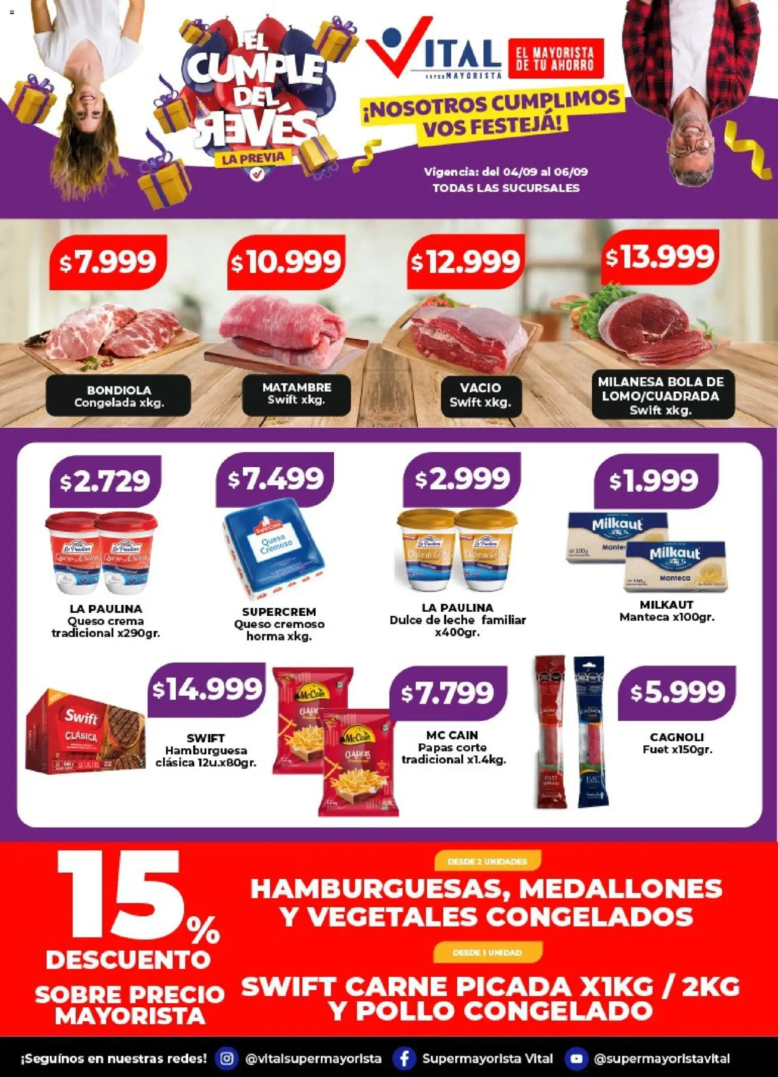 Vista previa del folleto de la tienda Vital válido desde el 04/09/2026 