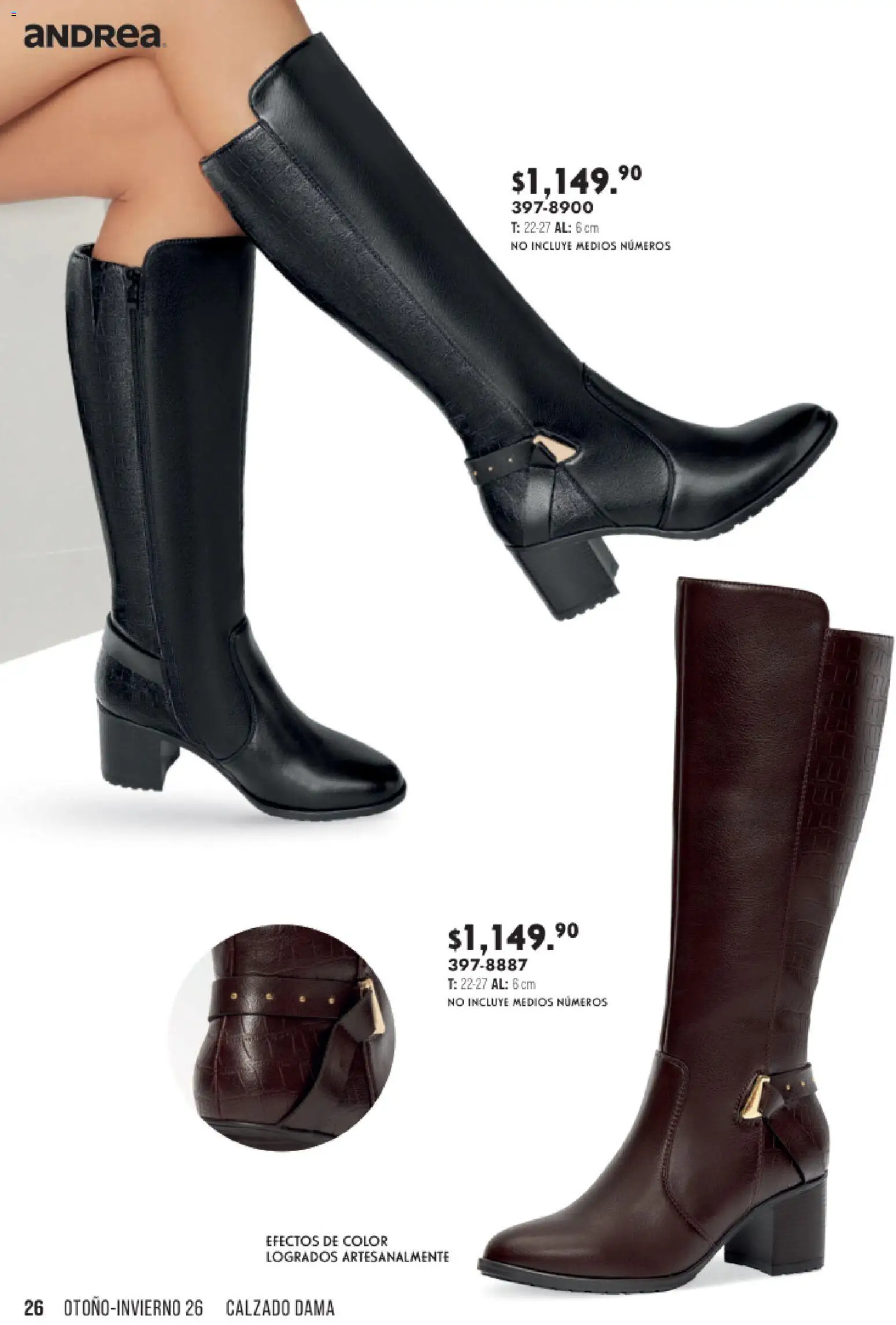 Vista previa las ofertas de la tienda Andrea - Andrea catálogo Otoño Invierno desde el 23/08/2026 