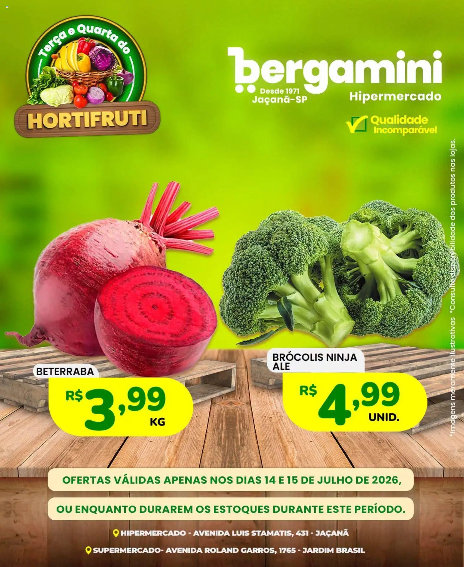 Ofertas Supermercado Bergamini ofertas Hortifruti até 15/07/2026. - Página 3