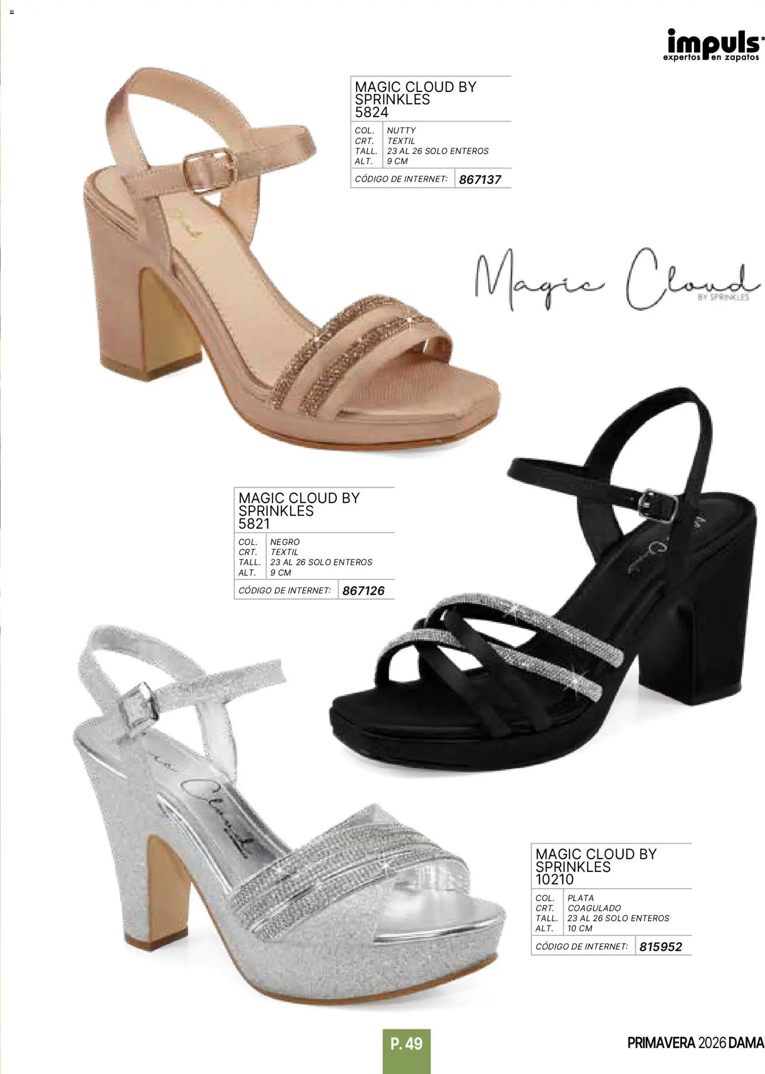 Vista previa las ofertas de la tienda Impuls - Catálogo Primavera desde el 01/01/2026 - Zapatos