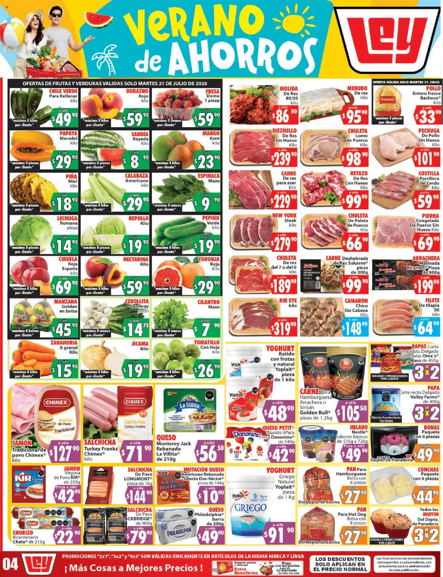 Vista previa las ofertas de la tienda Casa Ley - Casa Ley folleto Autoservicio desde el 21/07/2026 