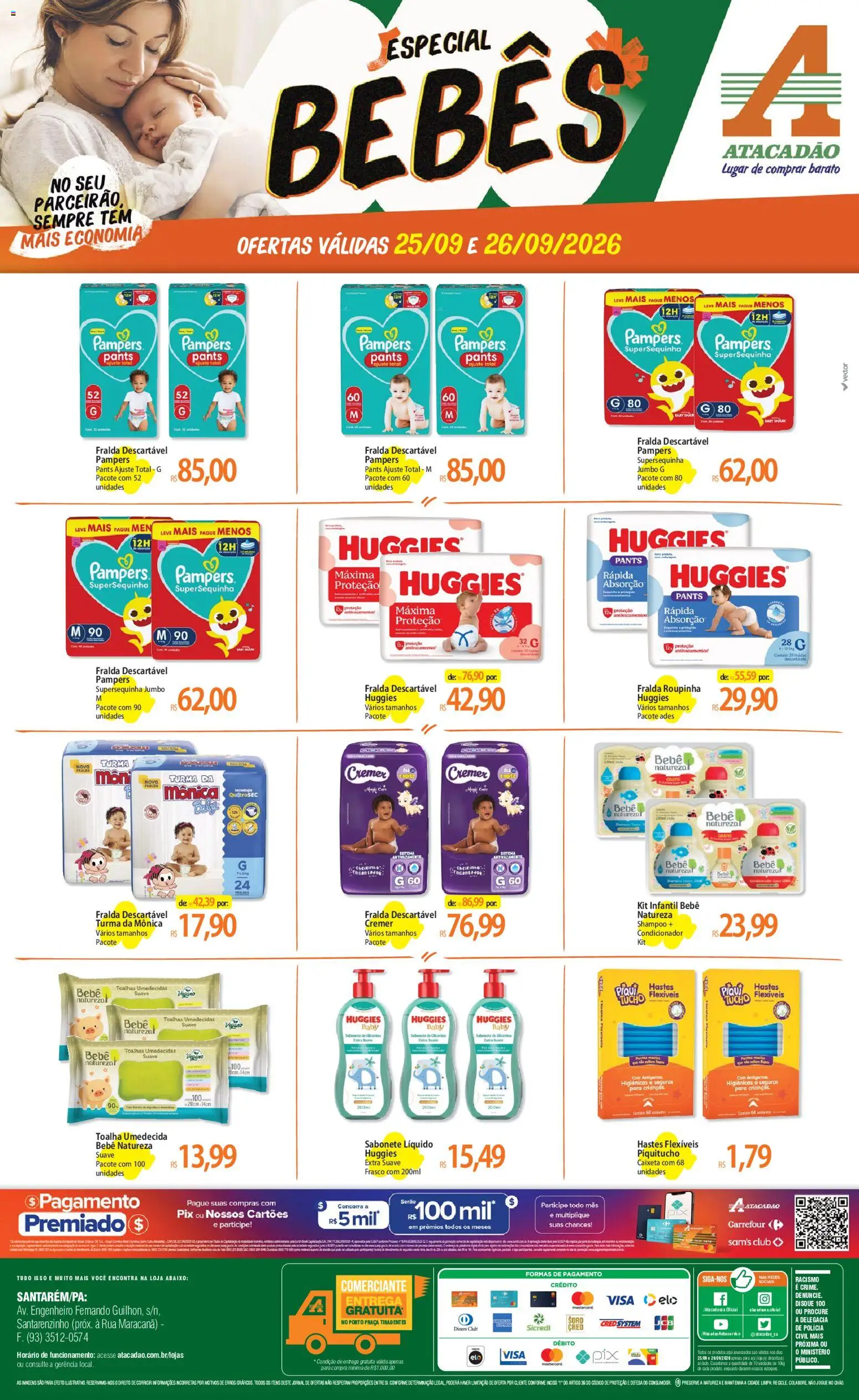 Pré-Visualização do folheto "Atacadão ofertas - PA" da loja Atacadão válido a partir de 25/09/2026