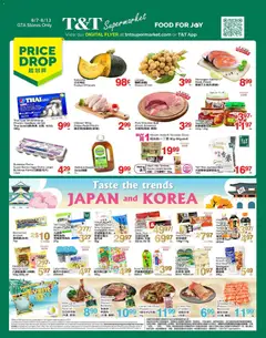 Preview of leaflet T&T Supermarket weekly flyer / circulaire from shop T&T Supermarket is valid from Aug 07, 2026
