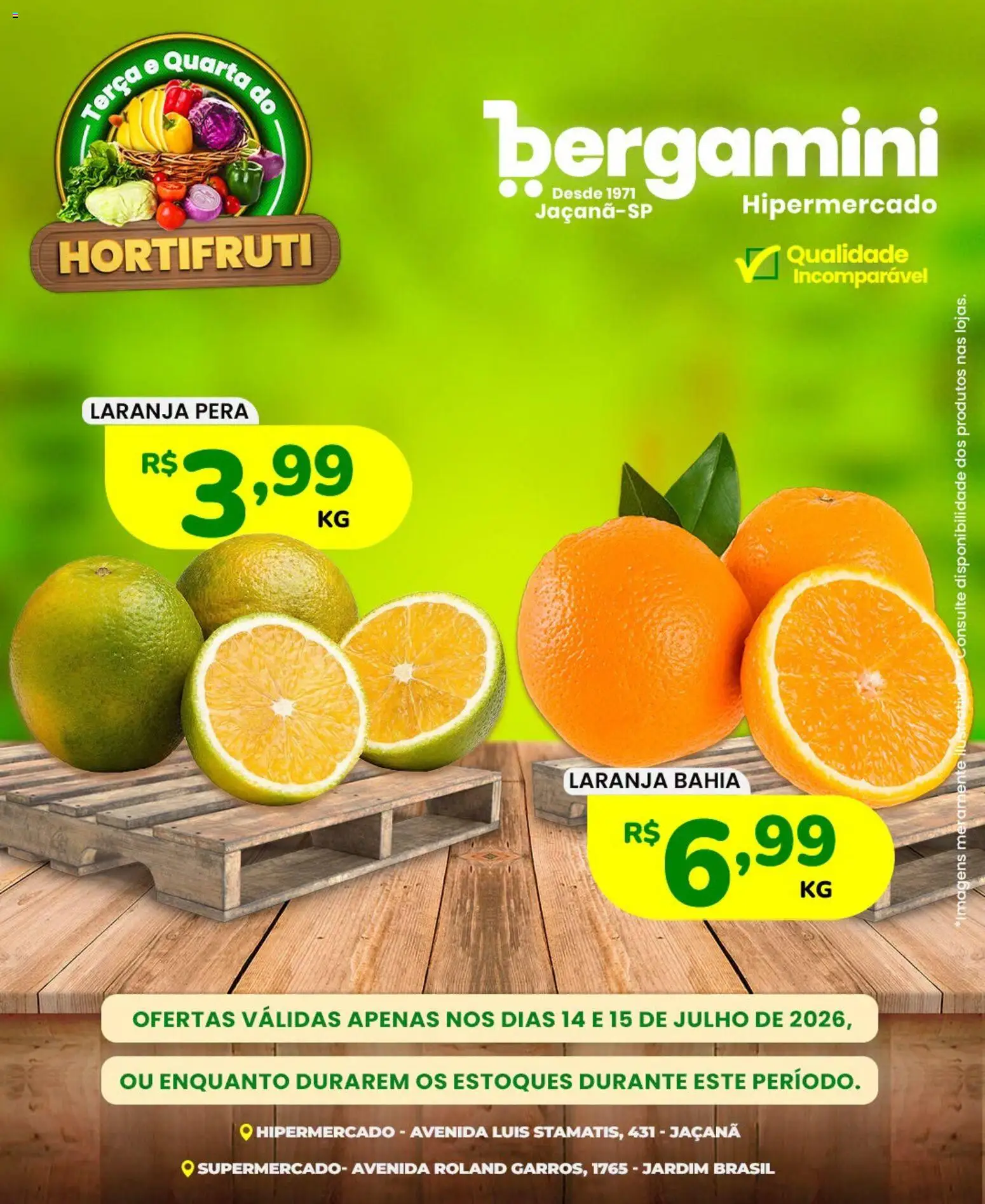 Ofertas Supermercado Bergamini ofertas Hortifruti até 15/07/2026. - Página 8