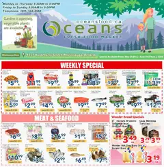 Un aperçu du dépliant Oceans weekly flyer - Mississauga du magasin Oceans est valide à partir 29 mai 2026