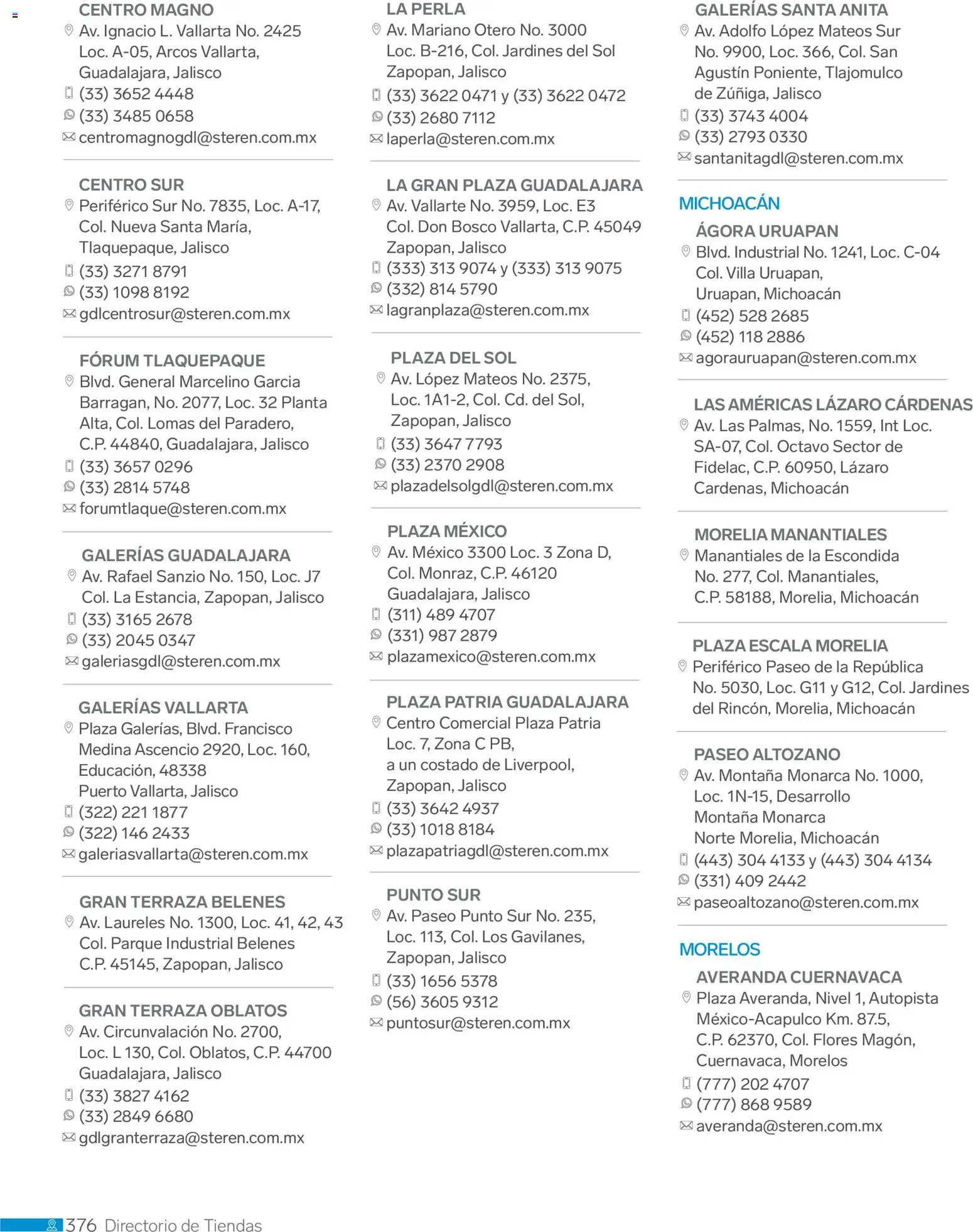 Vista previa las ofertas de la tienda Steren - Catálogo desde el 01/01/2026 