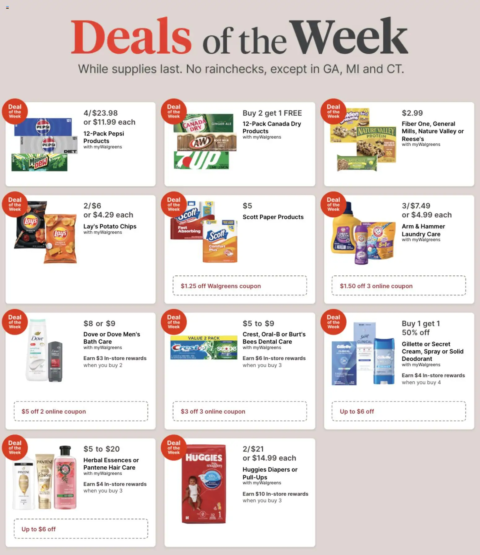 Ad Preview of Walgreens Walgreens Weekly Ad from 10/04/2026