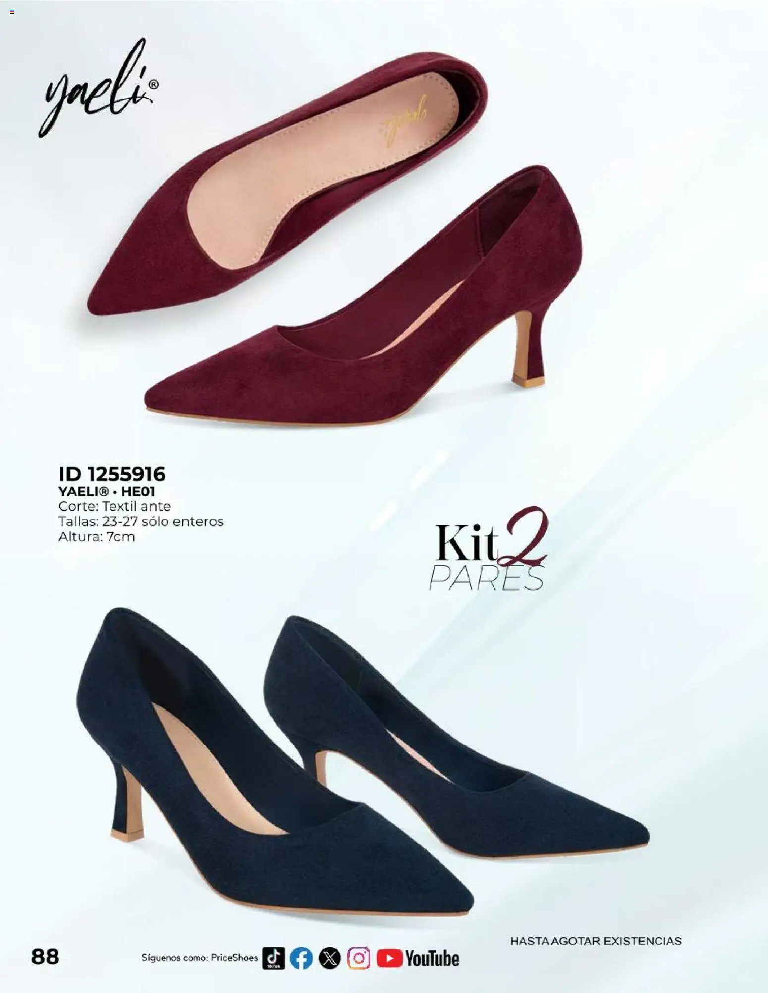 Vista previa las ofertas de la tienda Price Shoes - Price Shoes catálogo Exclusivos desde el 01/10/2026 