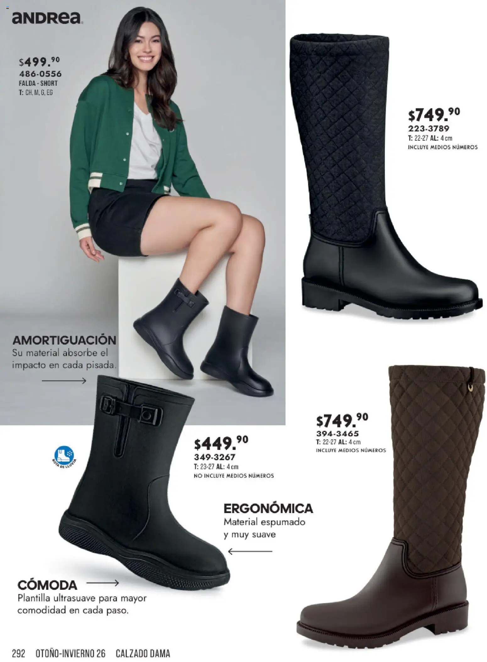 Vista previa las ofertas de la tienda Andrea - Andrea catálogo Otoño Invierno desde el 23/08/2026 