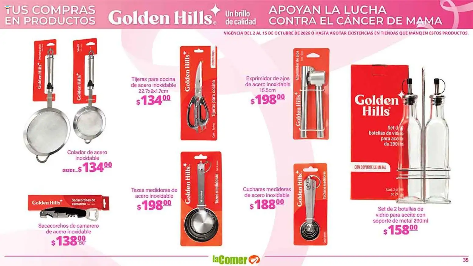 Vista previa las ofertas de la tienda La Comer - La Comer folleto es la tienda rosa desde el 02/10/2026 
