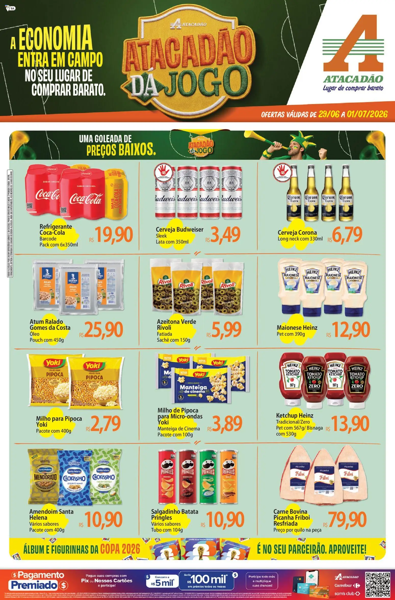 Pré-Visualização do folheto "Atacadão ofertas - BA" da loja Atacadão válido a partir de 29/06/2026