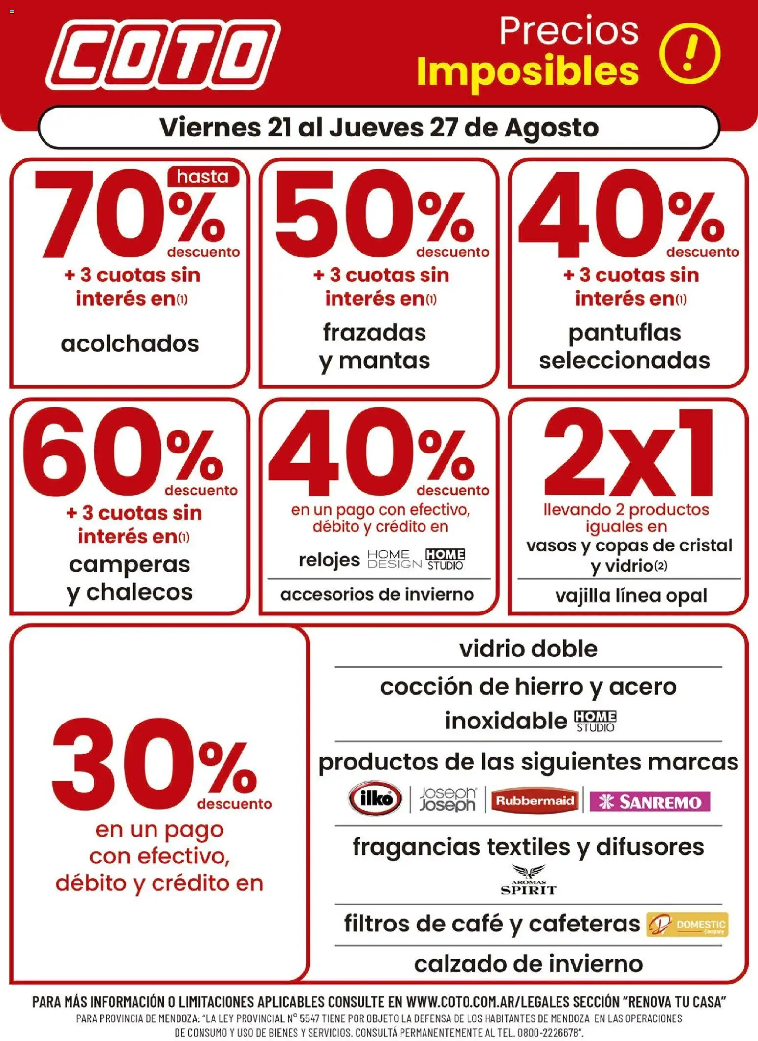Vista previa del folleto de la tienda Coto válido desde el 21/08/2026 
