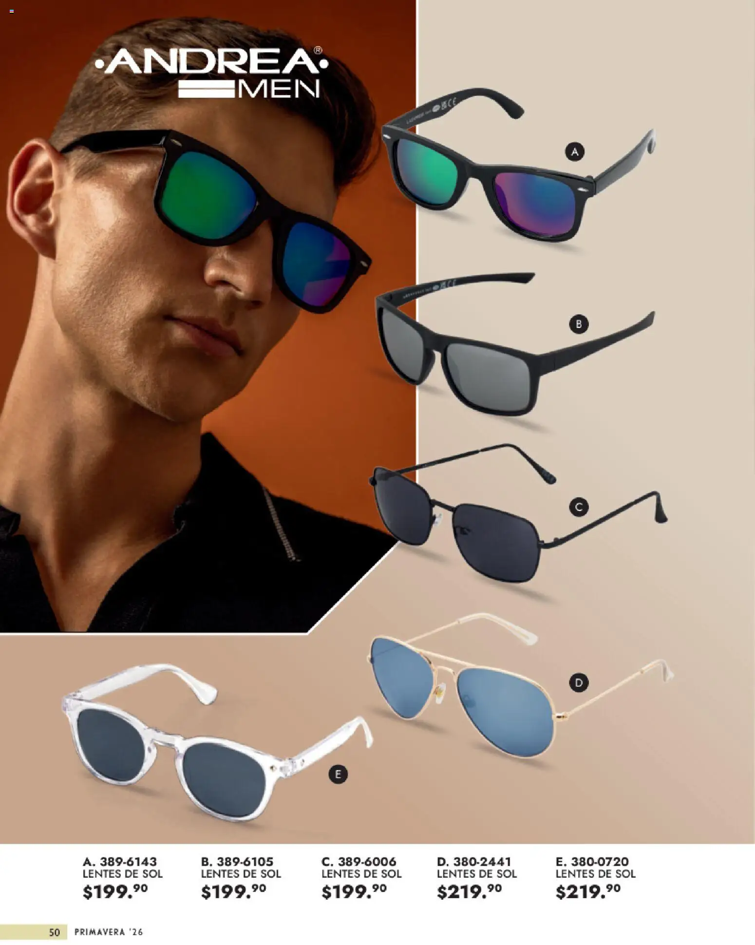 Vista previa las ofertas de la tienda Andrea - Catálogo Primavera desde el 25/01/2026 - Lentes, Lentes de sol