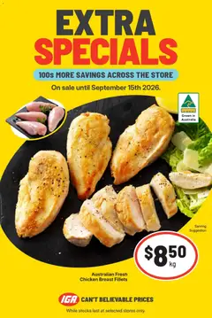 Preview of catalogue IGA catalogue Northbridge from shop IGA valid 09/09/2026