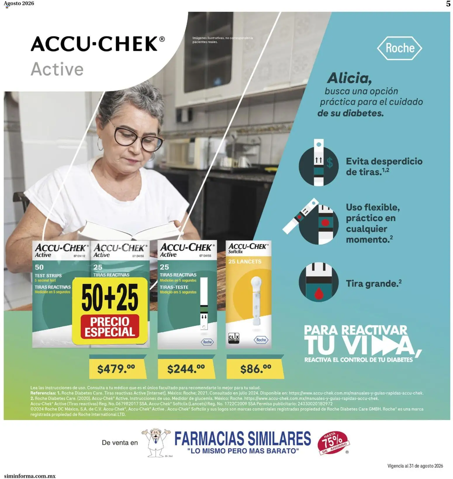Vista previa las ofertas de la tienda Farmacias Similares - Farmacias Similares catálogo desde el 01/08/2026 