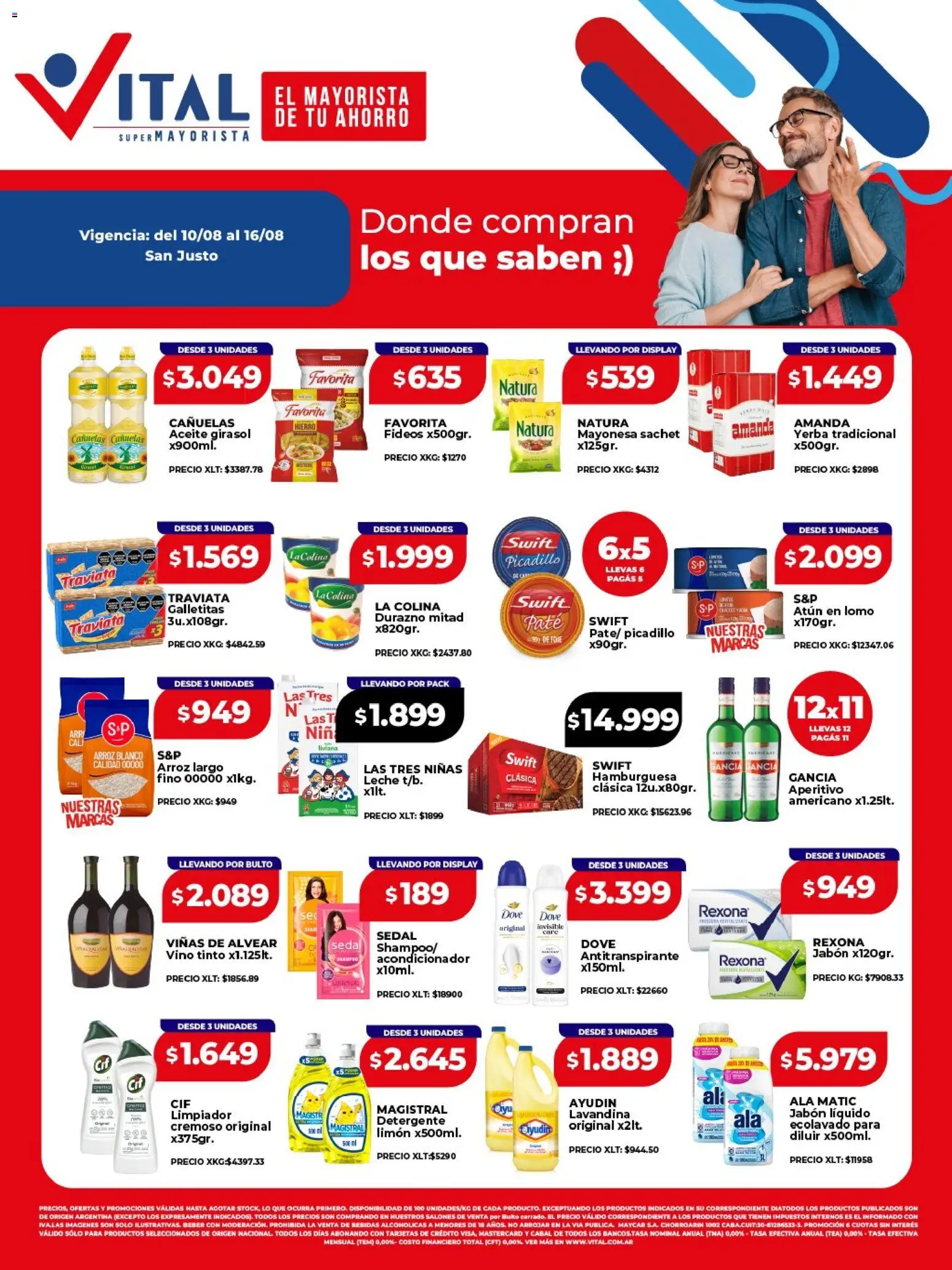 Vista previa del folleto de la tienda Vital válido desde el 10/08/2026 