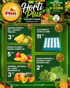 Pré-Visualização do folheto "Rede Plus Supermercados - Ofertas da semana" da loja Rede Plus Supermercados válido a partir de 09/09/2026