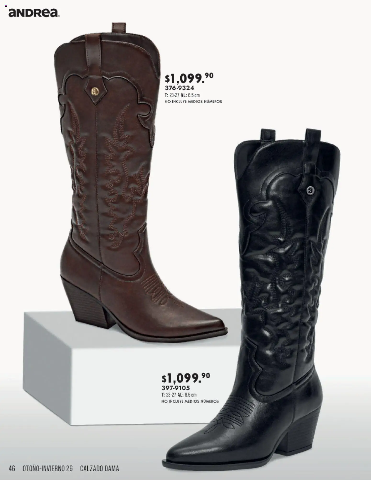 Vista previa las ofertas de la tienda Andrea - Andrea catálogo Otoño Invierno desde el 23/08/2026 