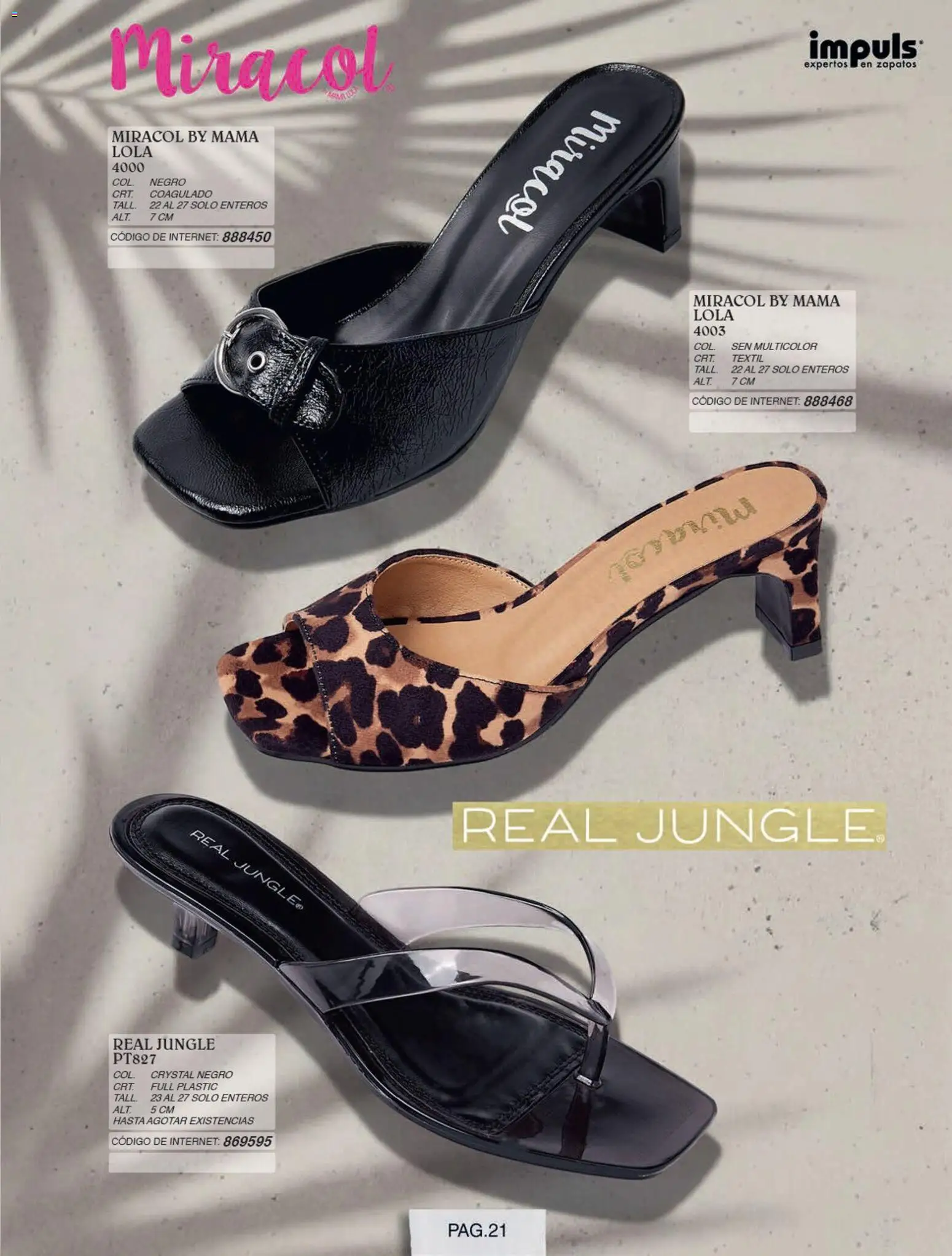 Vista previa las ofertas de la tienda Impuls - Impuls catálogo Otoño Invierno desde el 01/07/2026 - Zapatos