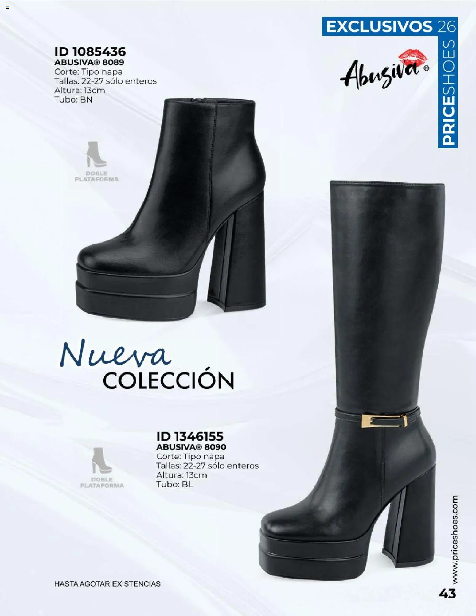 Vista previa las ofertas de la tienda Price Shoes - Price Shoes catálogo Exclusivos desde el 01/10/2026 