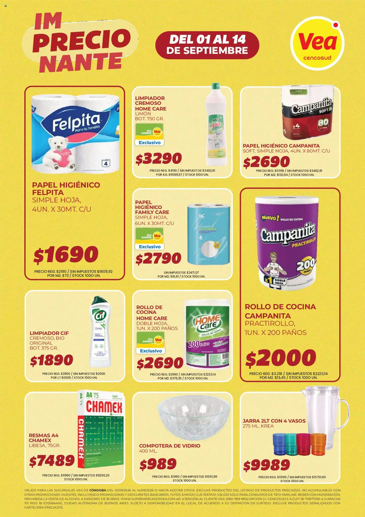 Vista previa del folleto de la tienda Vea válido desde el 01/09/2026 