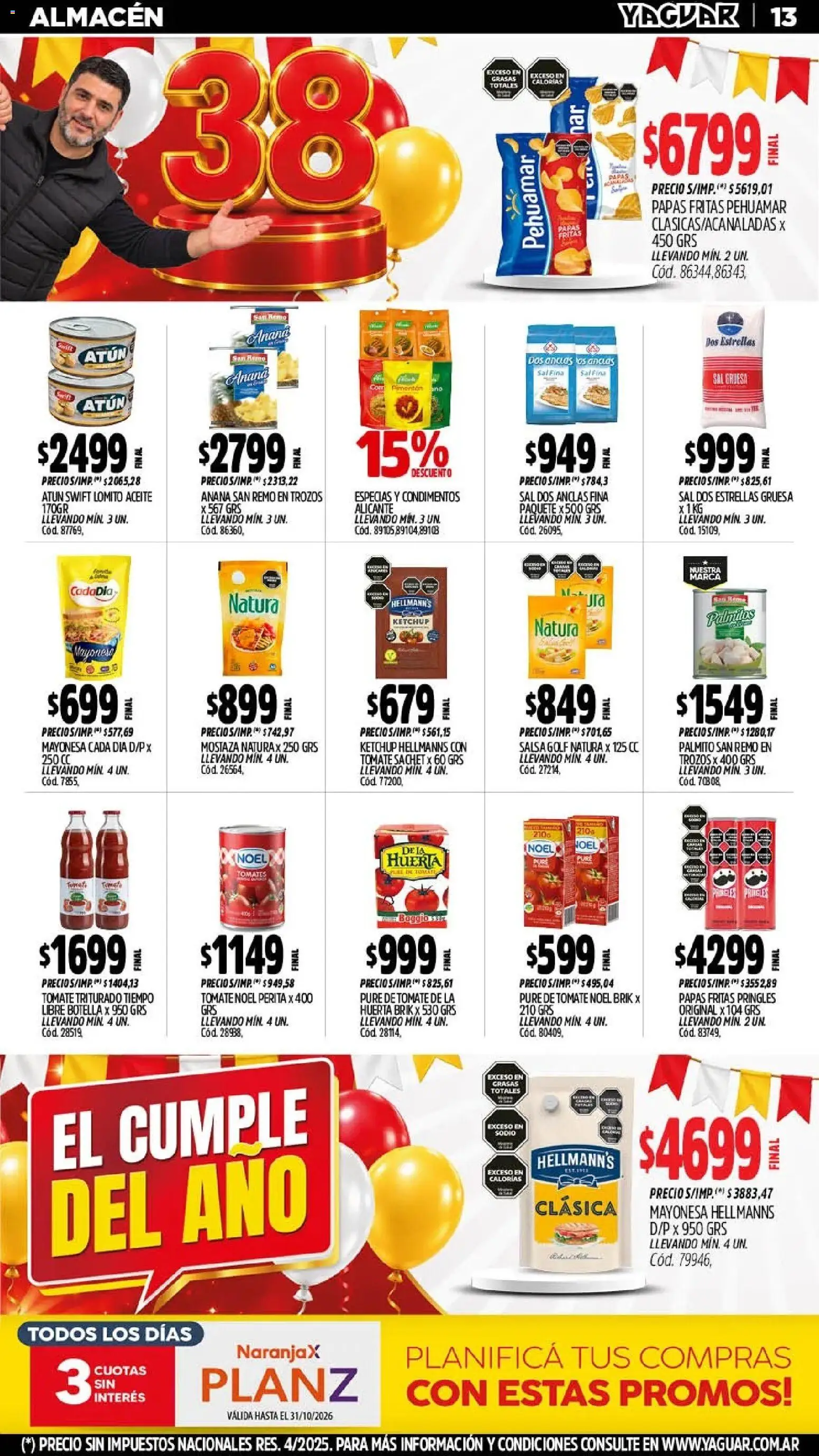 Vista previa del folleto de la tienda Yaguar válido desde el 19/10/2026 