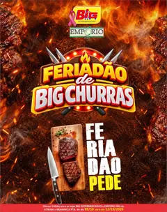 Pré-Visualização do folheto "Big Supermercados ofertas Feriadão" da loja Big Supermercados válido a partir de 09/10/2026