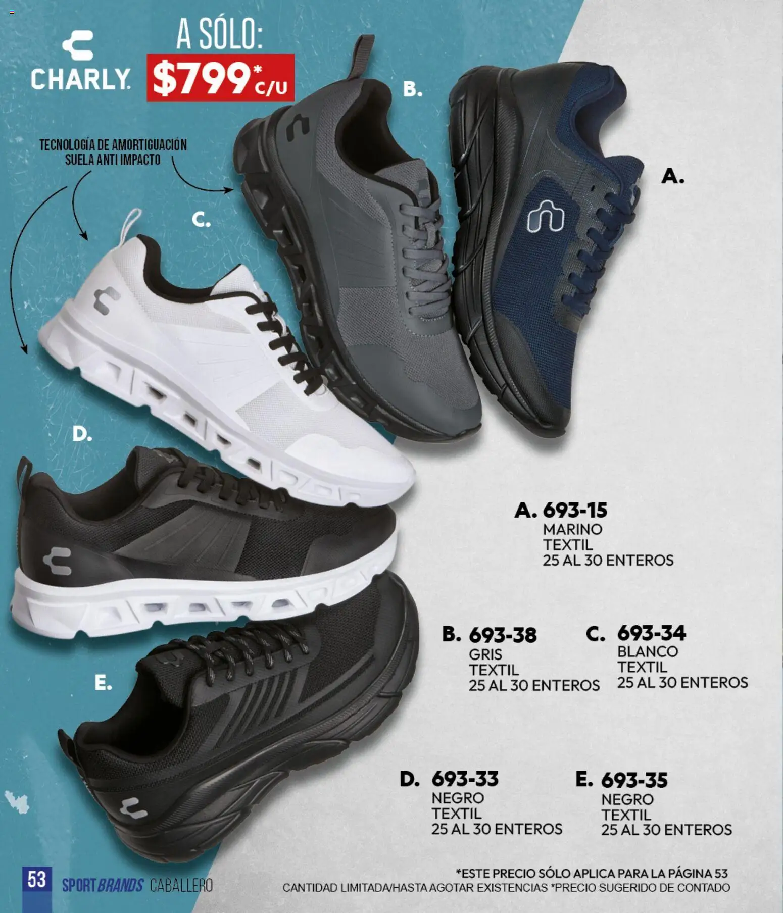 Vista previa las ofertas de la tienda Cklass - Cklass catálogo Sportbrands Verano Caballero desde el 05/03/2026 