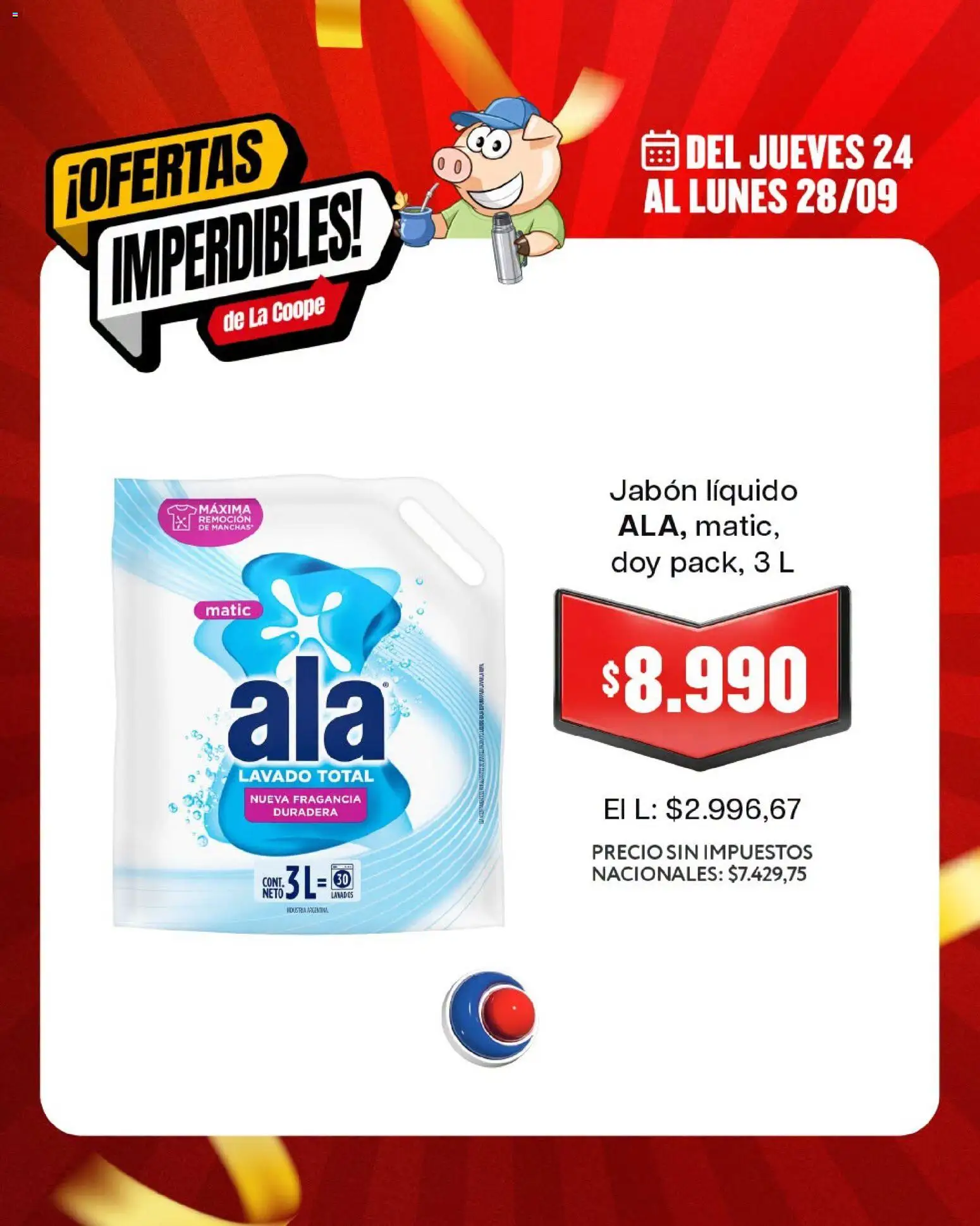 Vista previa del folleto de la tienda Cooperativa Obrera válido desde el 24/09/2026 