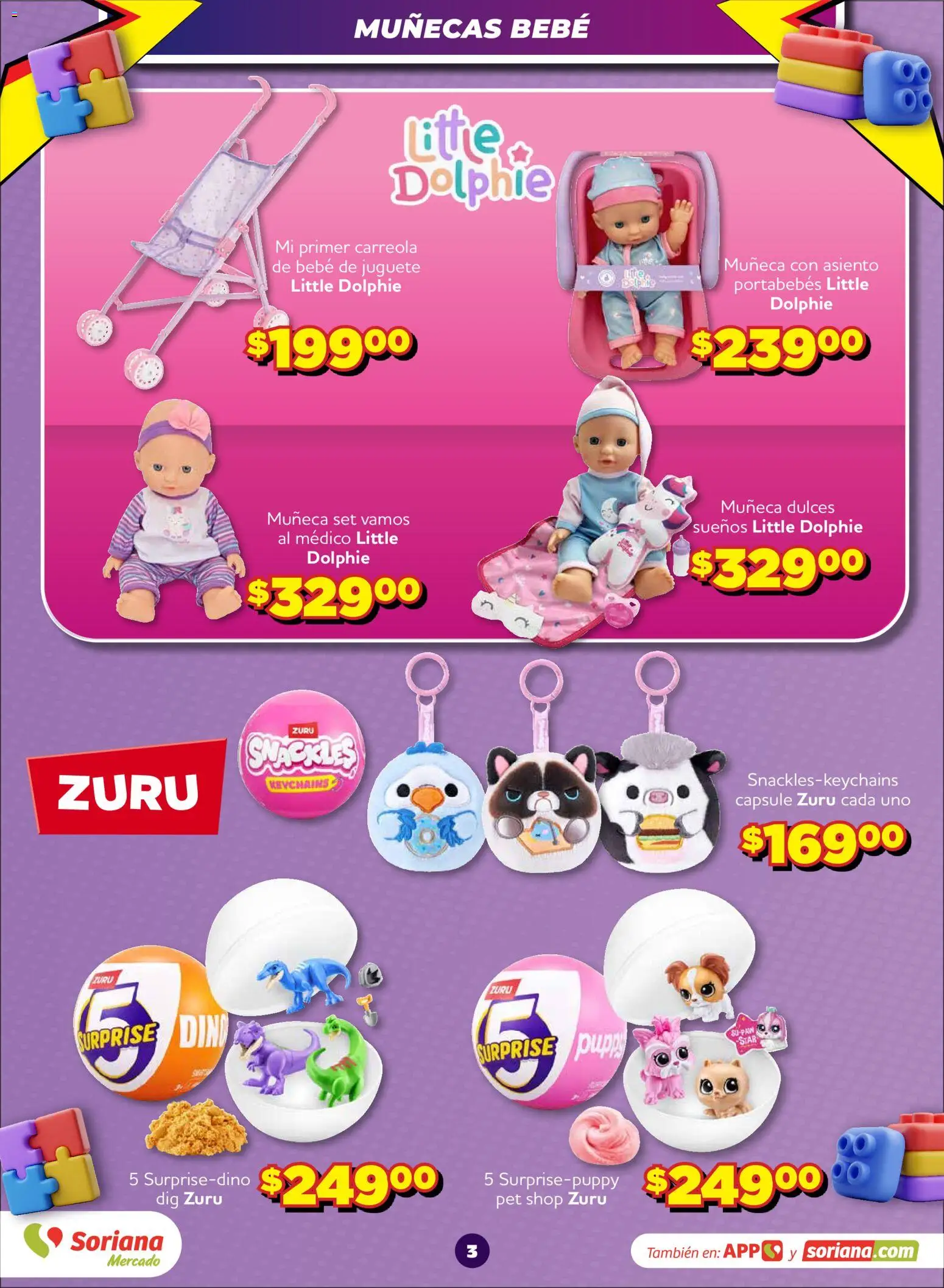 Vista previa las ofertas de la tienda Soriana - Soriana folleto Mercado del Juguete desde el 15/10/2026 