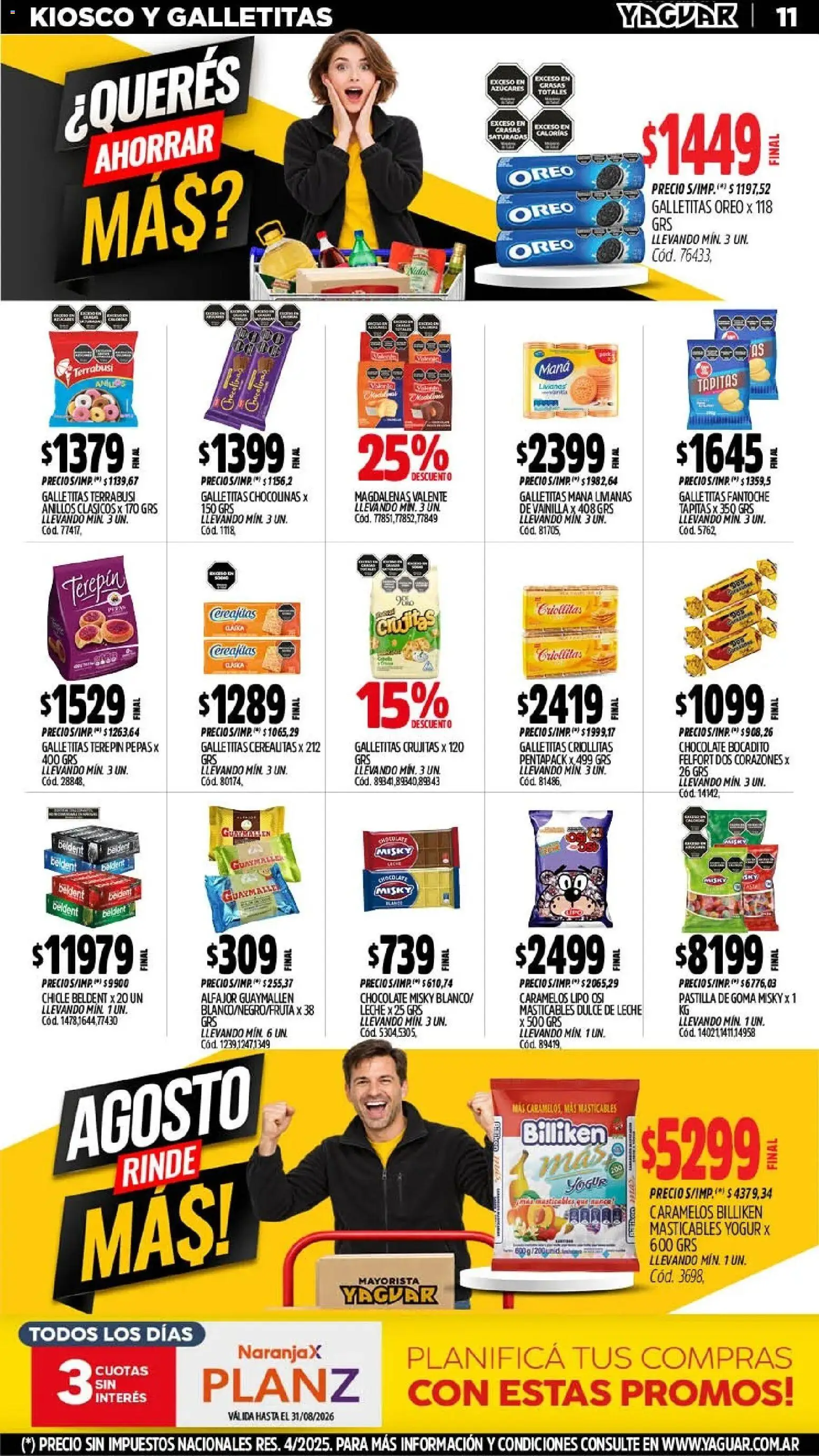 Vista previa del folleto de la tienda Yaguar válido desde el 24/08/2026 