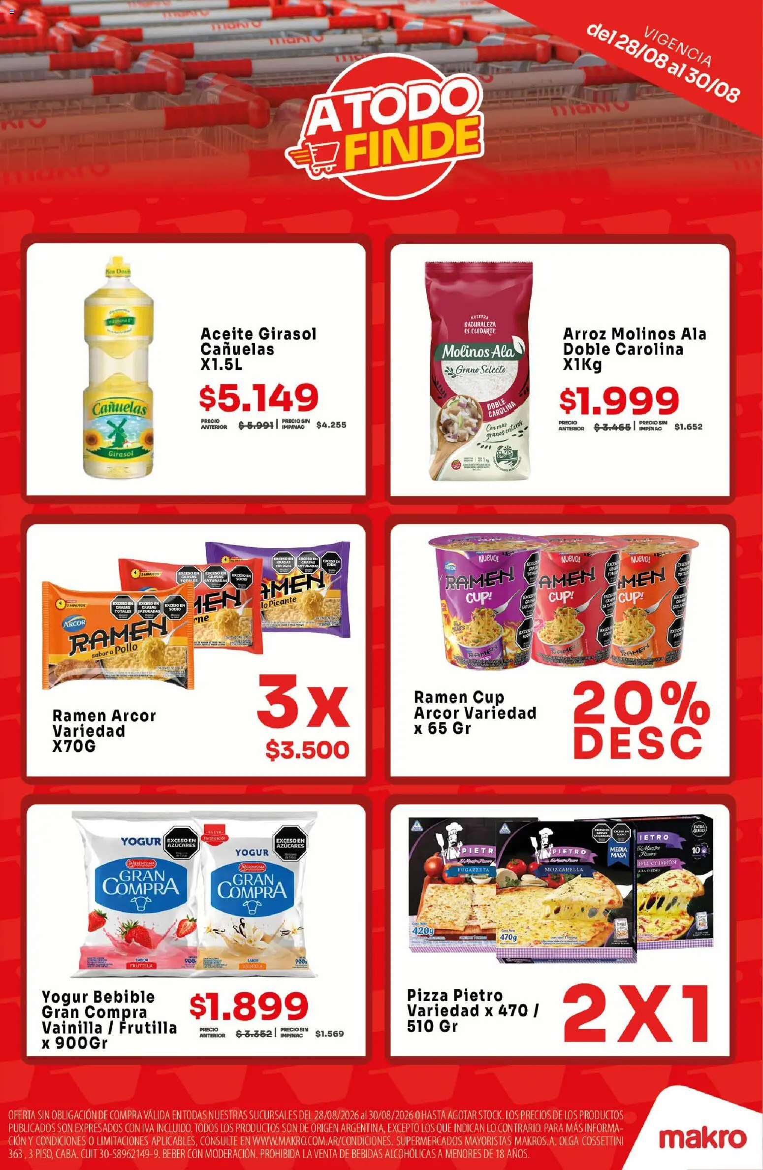 Vista previa del folleto de la tienda Makro válido desde el 28/08/2026 