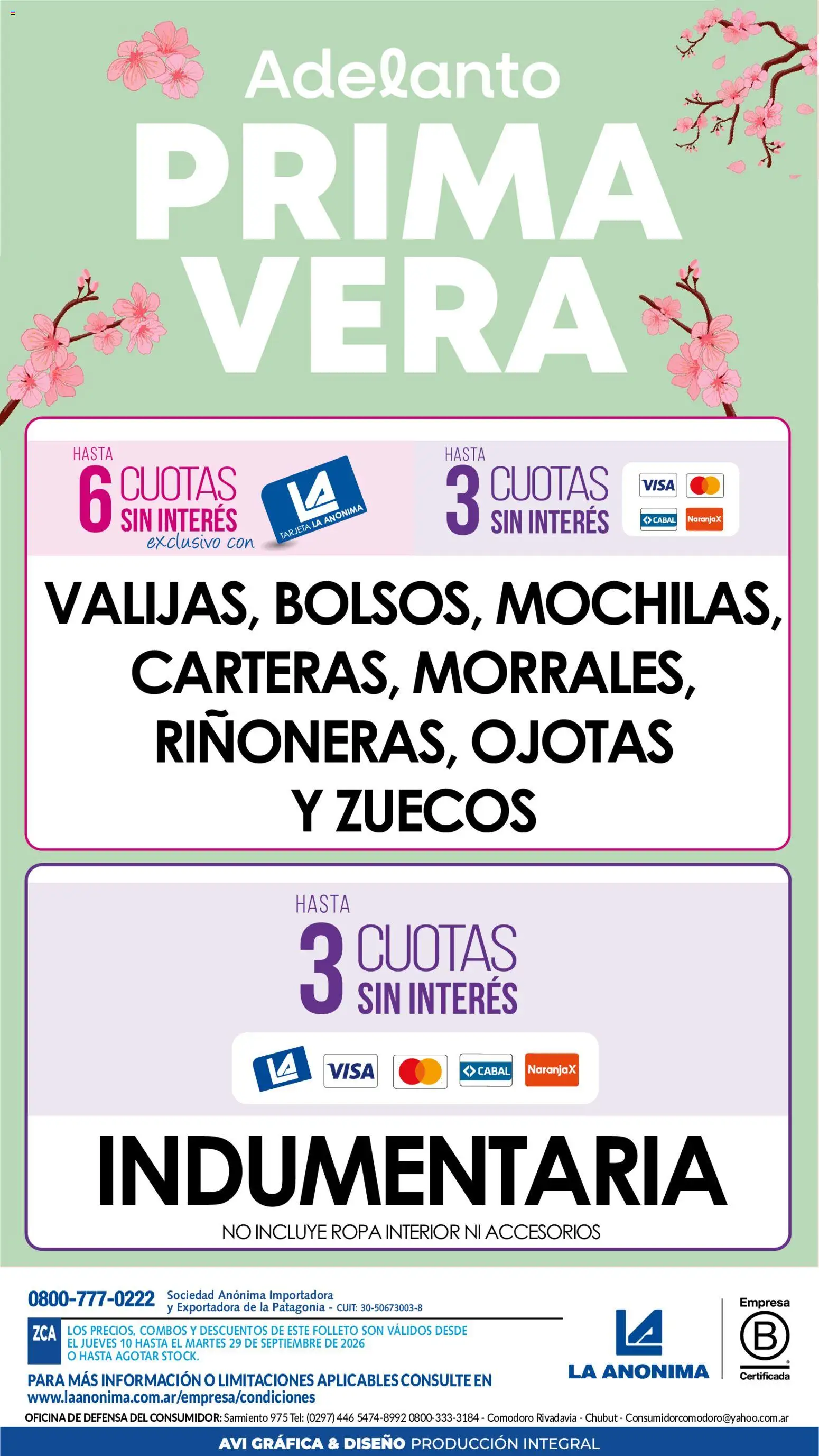 Vista previa del folleto de la tienda La Anonima válido desde el 10/09/2026 