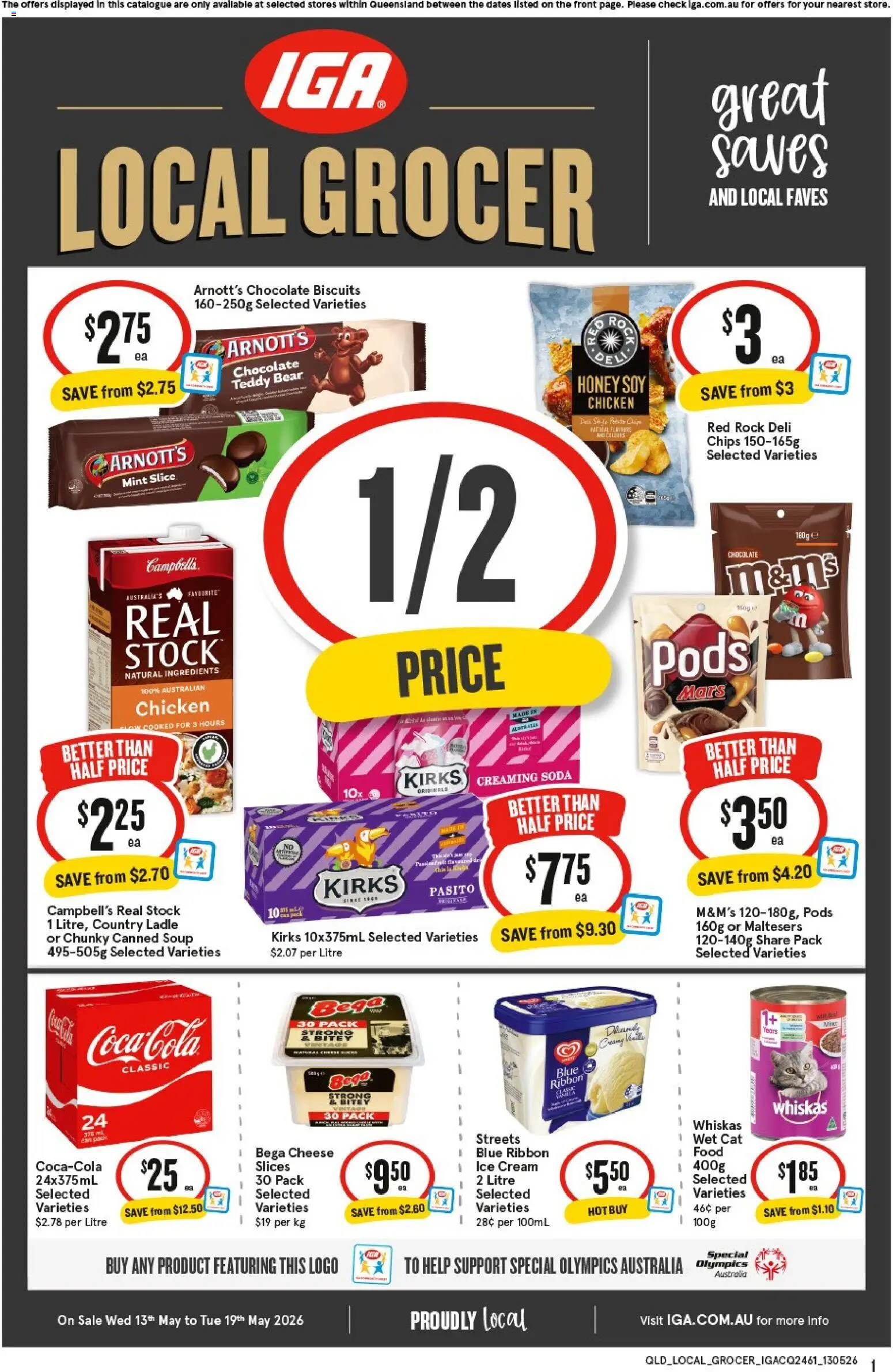 Preview of catalogue IGA Local Grocer QLD from shop IGA valid 13/05/2026