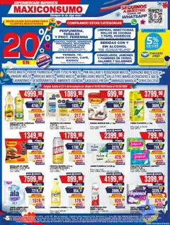 Vista previa del folleto de la tienda Maxiconsumo válido desde el 12/10/2026 