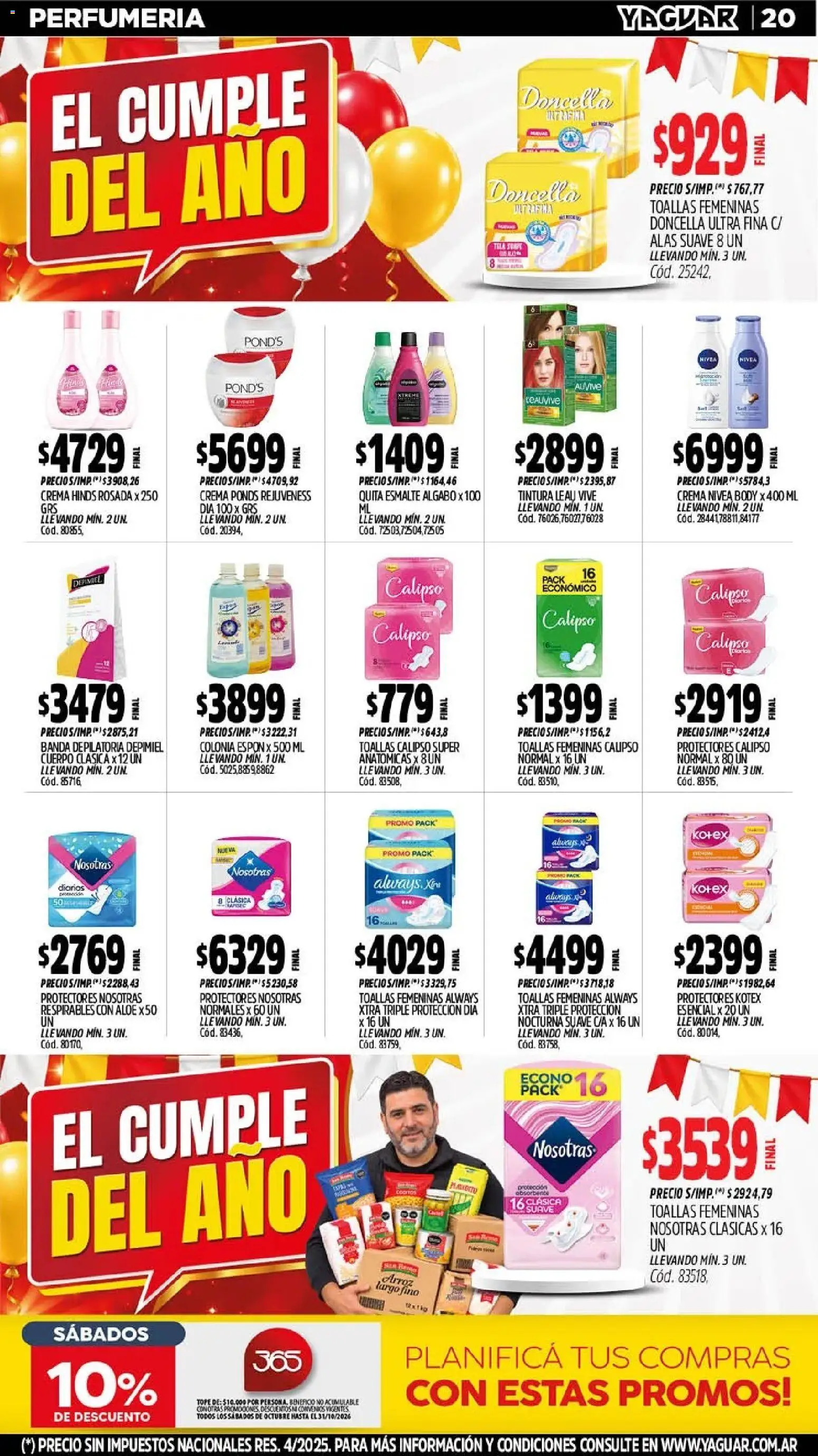Vista previa del folleto de la tienda Yaguar válido desde el 19/10/2026 