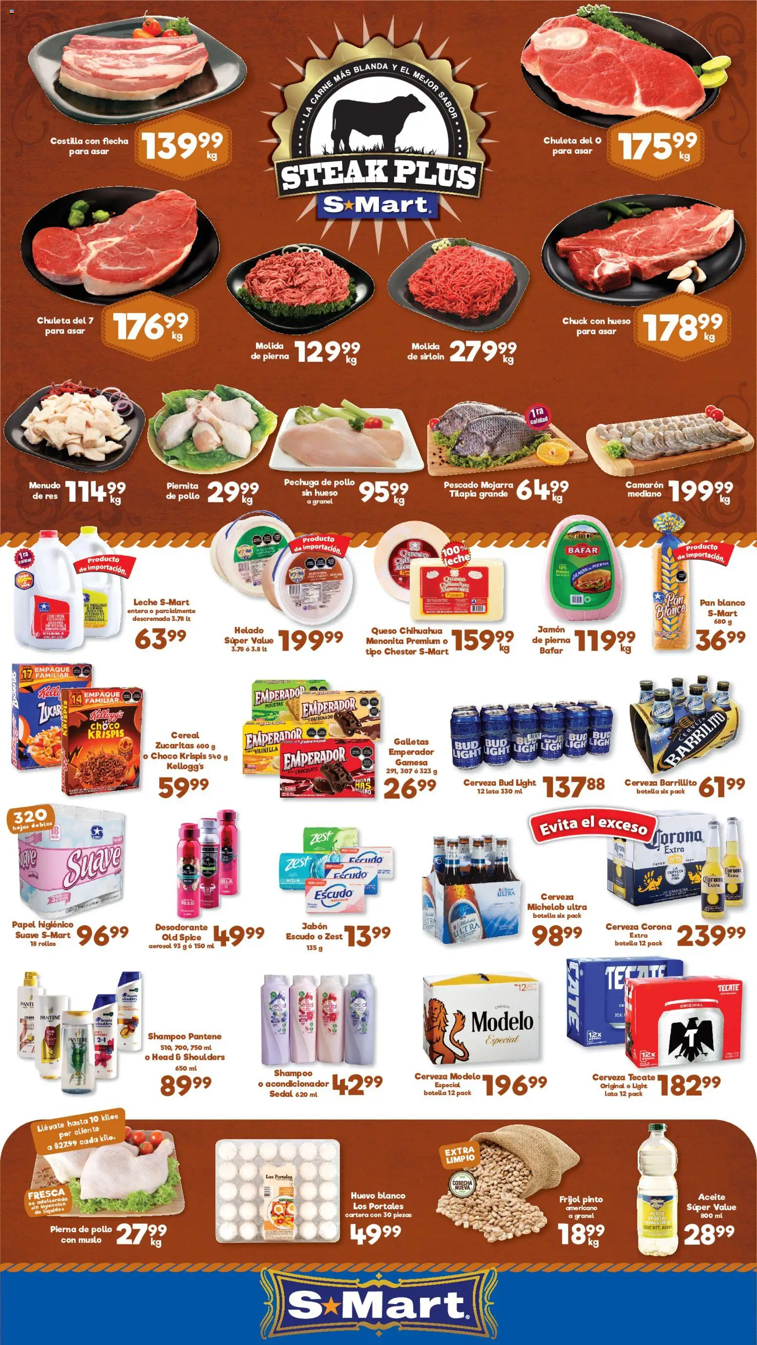 Vista previa las ofertas de la tienda S-Mart - S-Mart folleto Juárez desde el 29/05/2026 