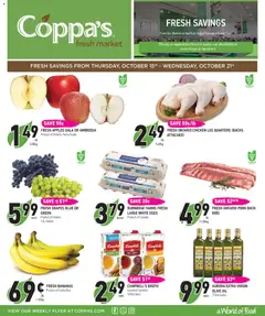 Preview of leaflet Coppas Fresh Market weekly flyer / circulaire from shop Coppas Fresh Market is valid from Oct 15, 2026
