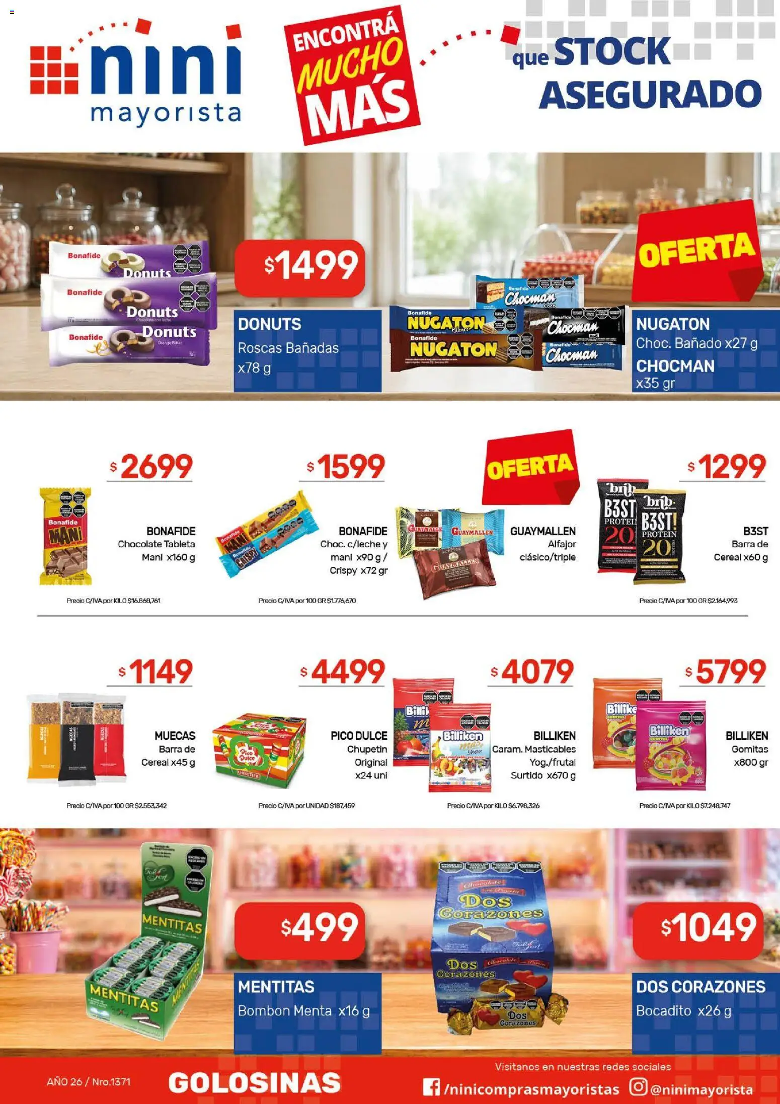 Vista previa del folleto de la tienda NINI Mayorista válido desde el 03/08/2026 
