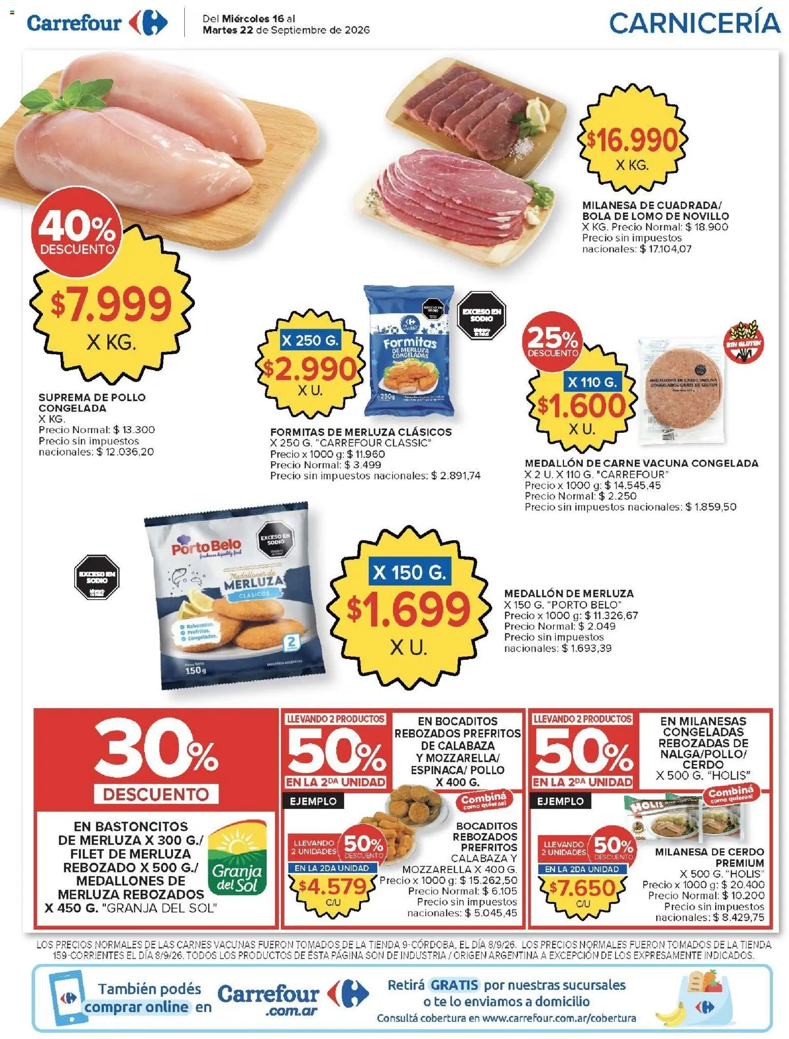 Vista previa del folleto de la tienda Carrefour válido desde el 16/09/2026 
