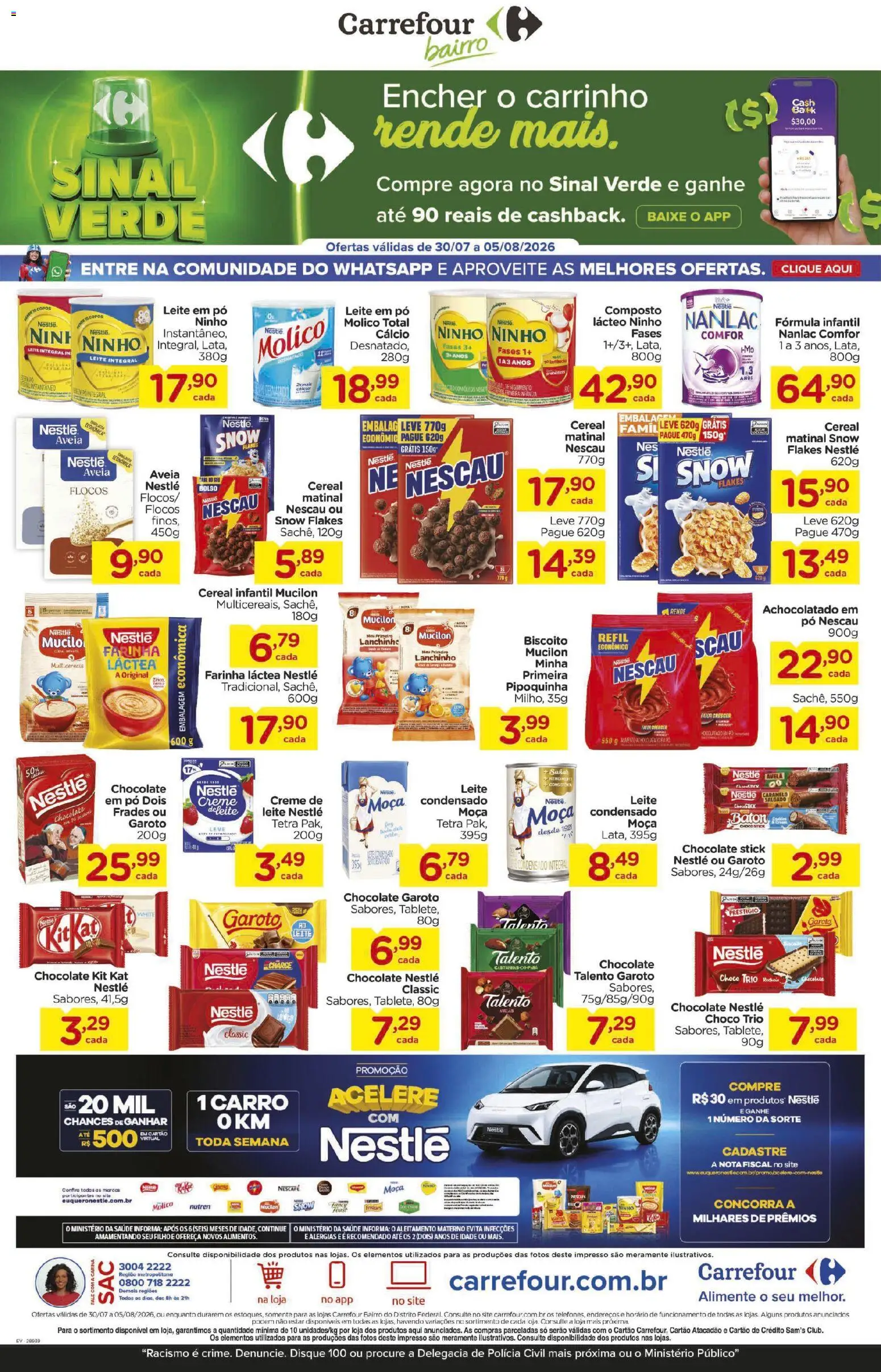 Pré-Visualização do folheto "Carrefour Bairro - Ofertas da semana" da loja Carrefour Bairro válido a partir de 30/07/2026