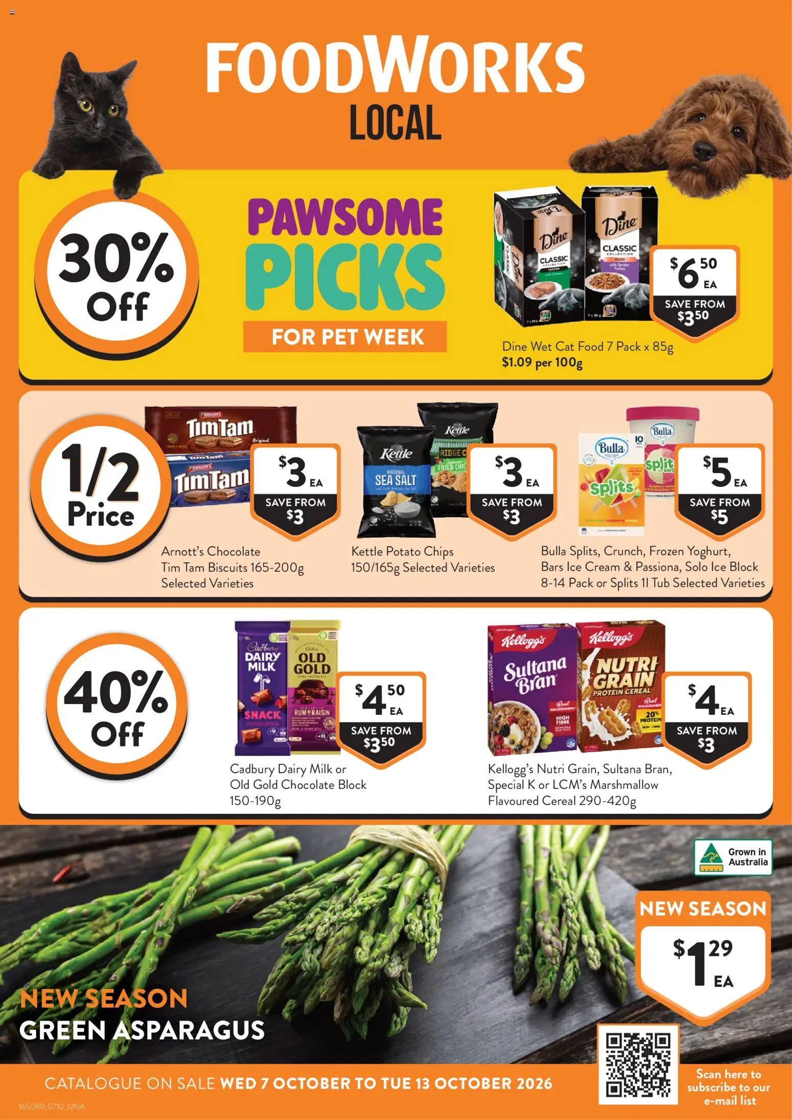 Preview of catalogue Foodworks catalogue Local NSW from shop Foodworks valid 07/10/2026