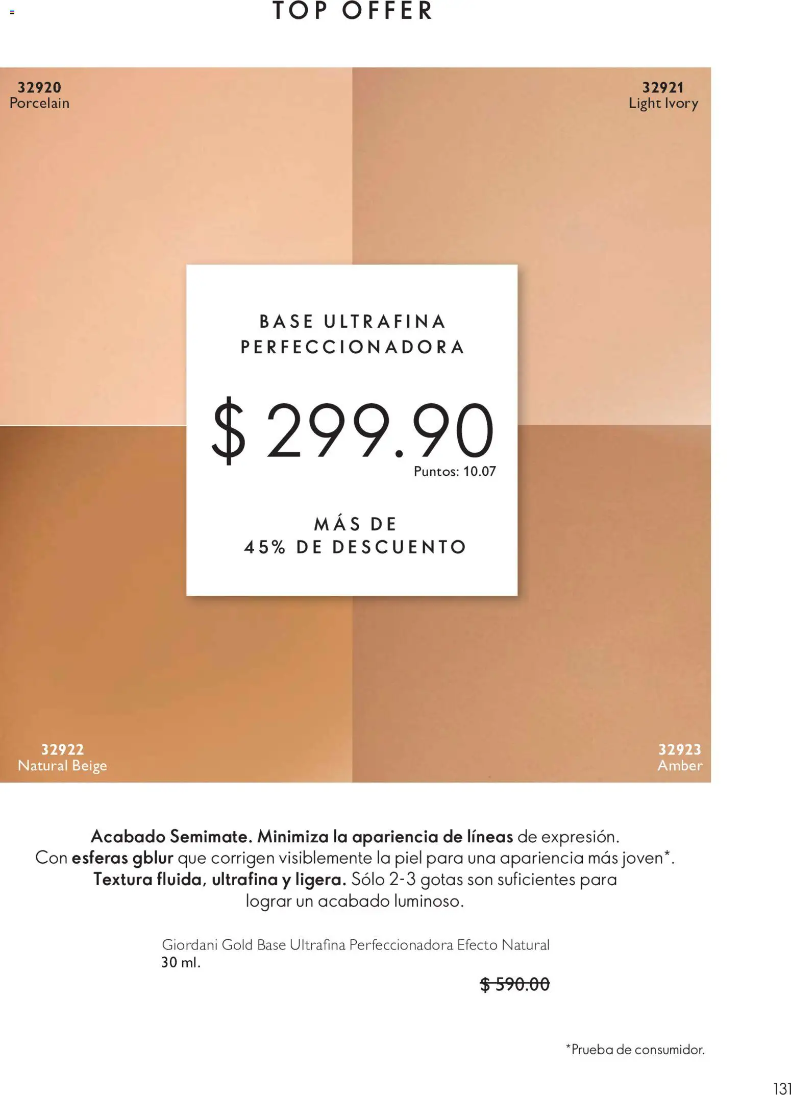 Vista previa las ofertas de la tienda Oriflame - Oriflame Buen Mes desde el 24/10/2026 
