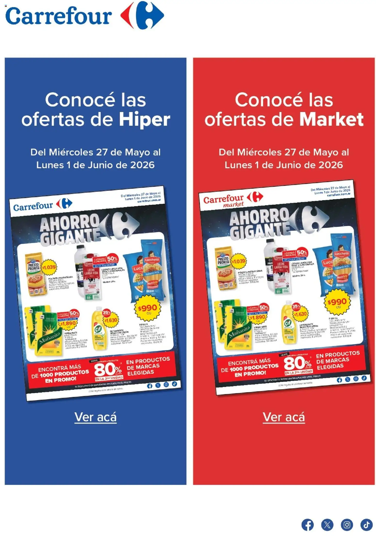 Vista previa del folleto de la tienda Carrefour válido desde el 27/05/2026 